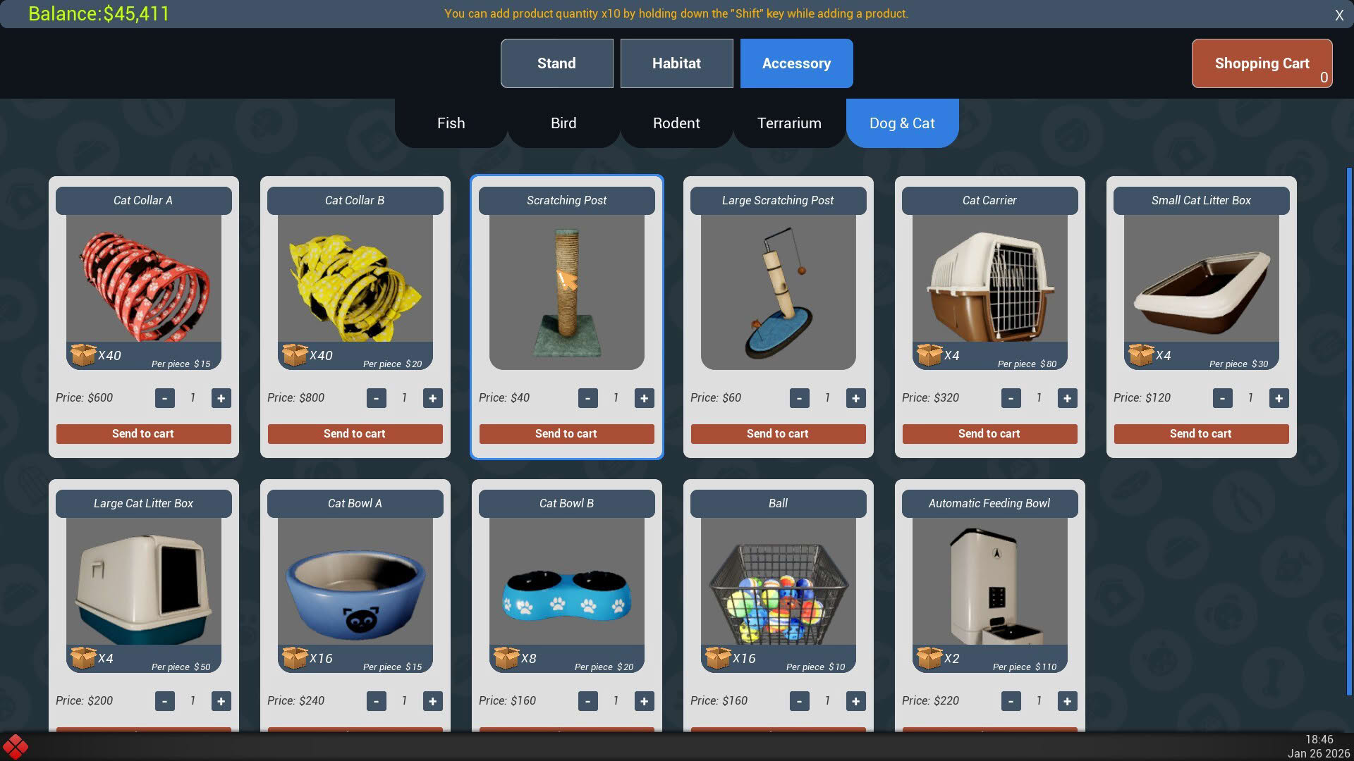 Screenshot for Exotica 2: Pet Shop Simulator