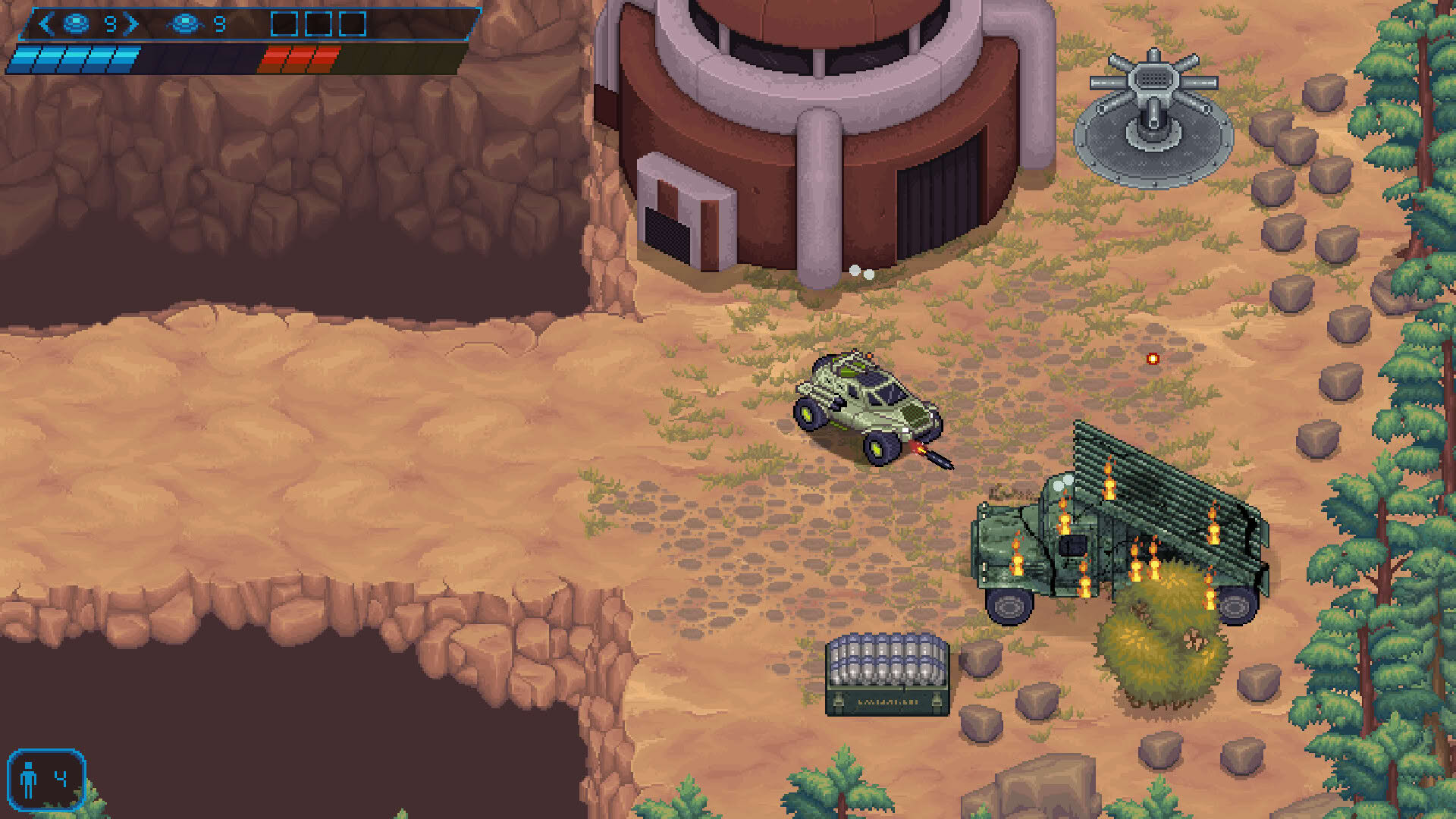 Screenshot for Blazing Trail