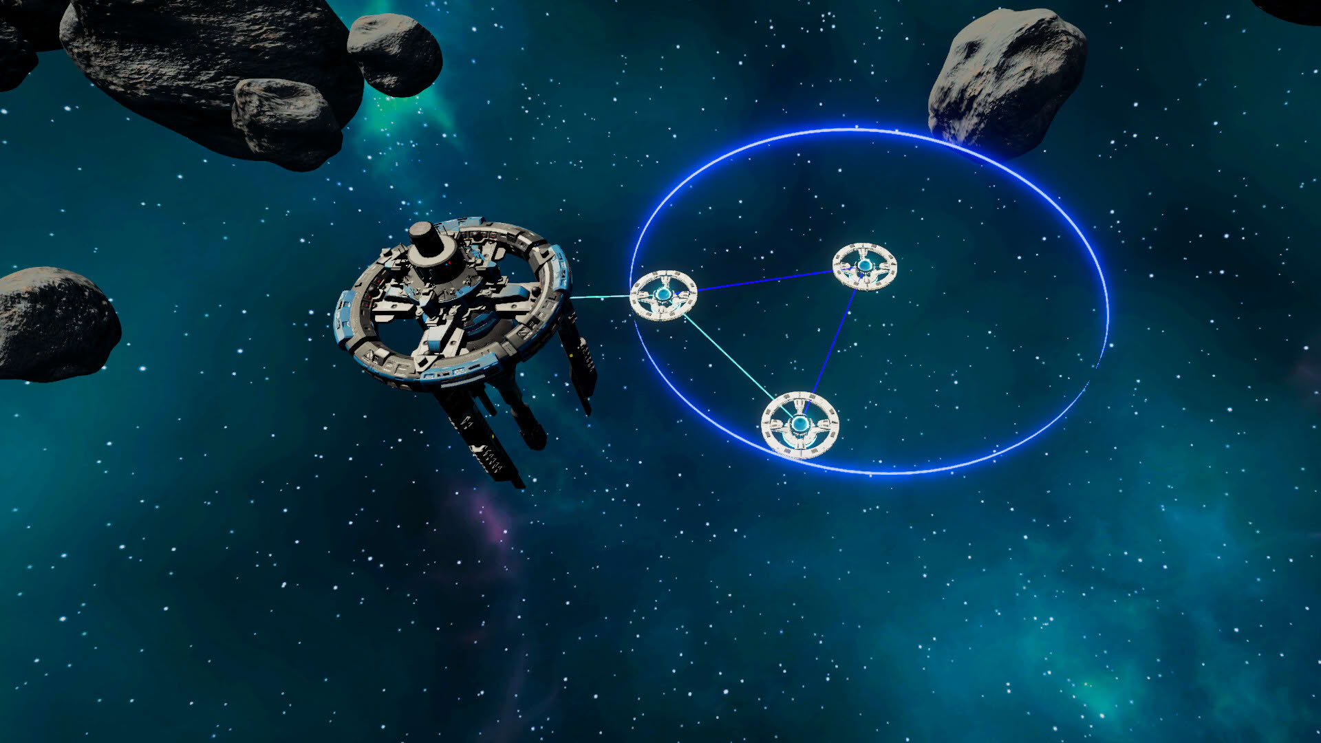 Screenshot for Galactic Frontiers: Defense Protocol