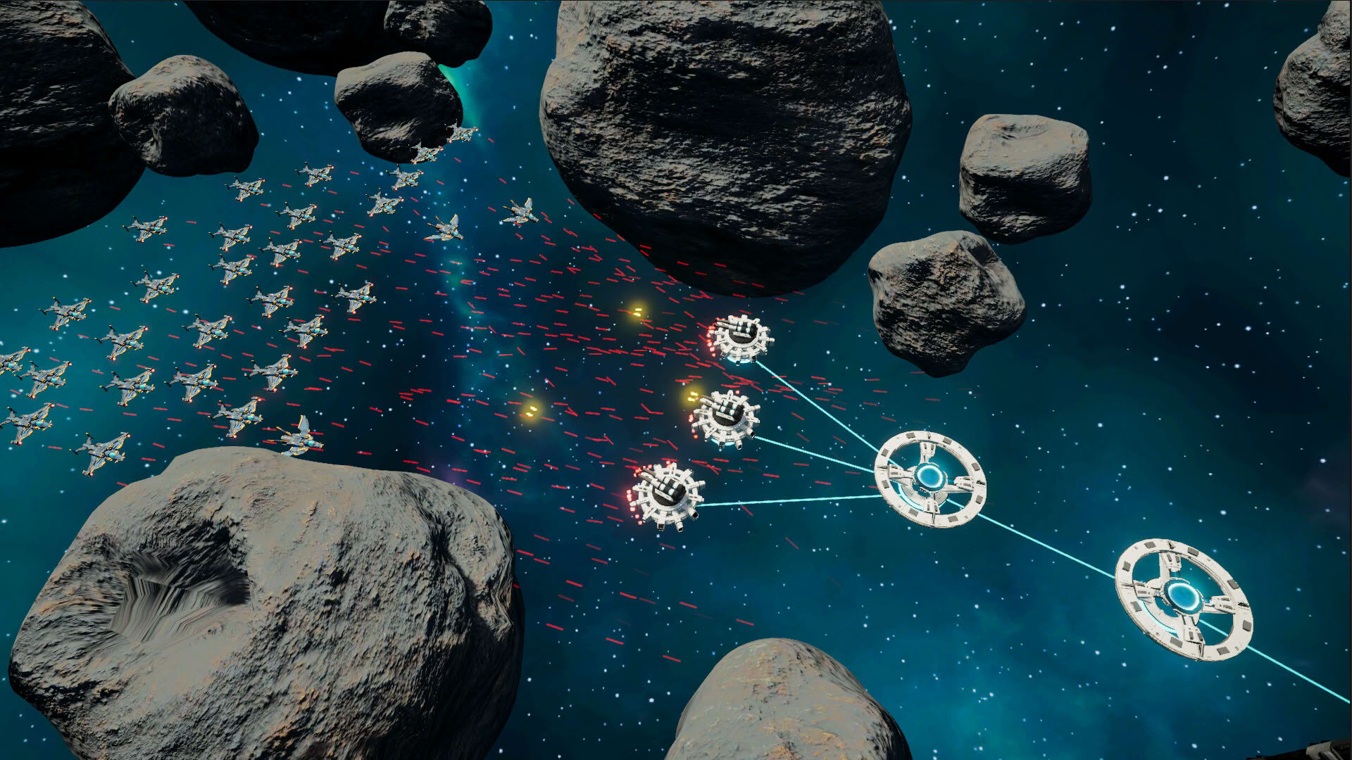Screenshot for Galactic Frontiers: Defense Protocol