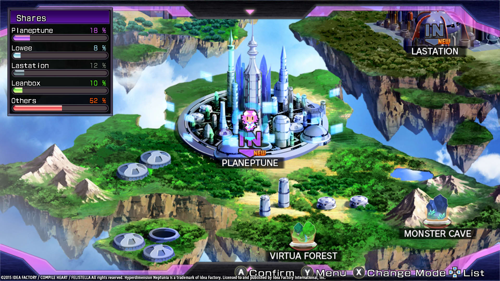 Screenshot for Hyperdimension Neptunia Re;Birth1