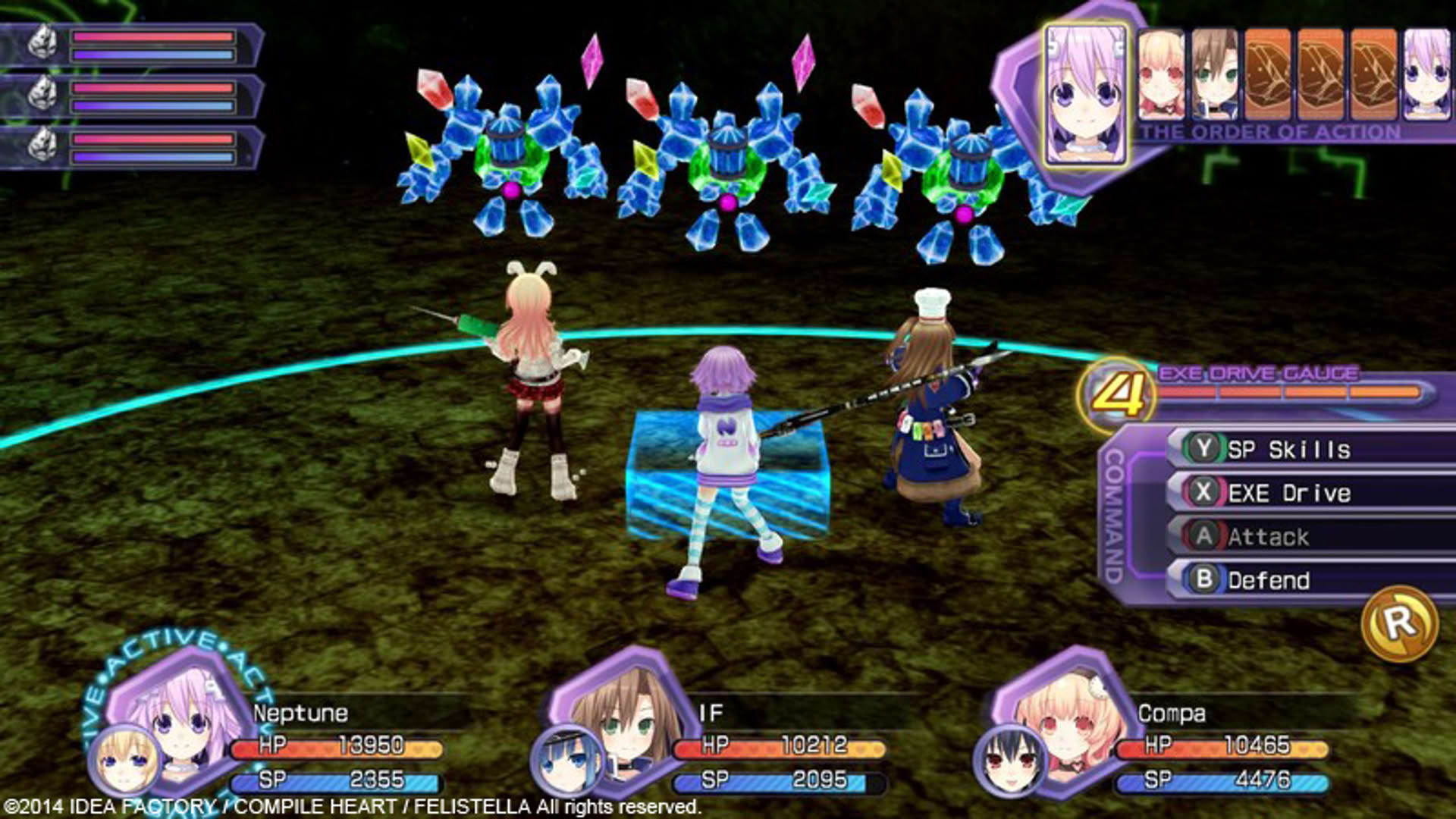 Screenshot for Hyperdimension Neptunia Re;Birth1