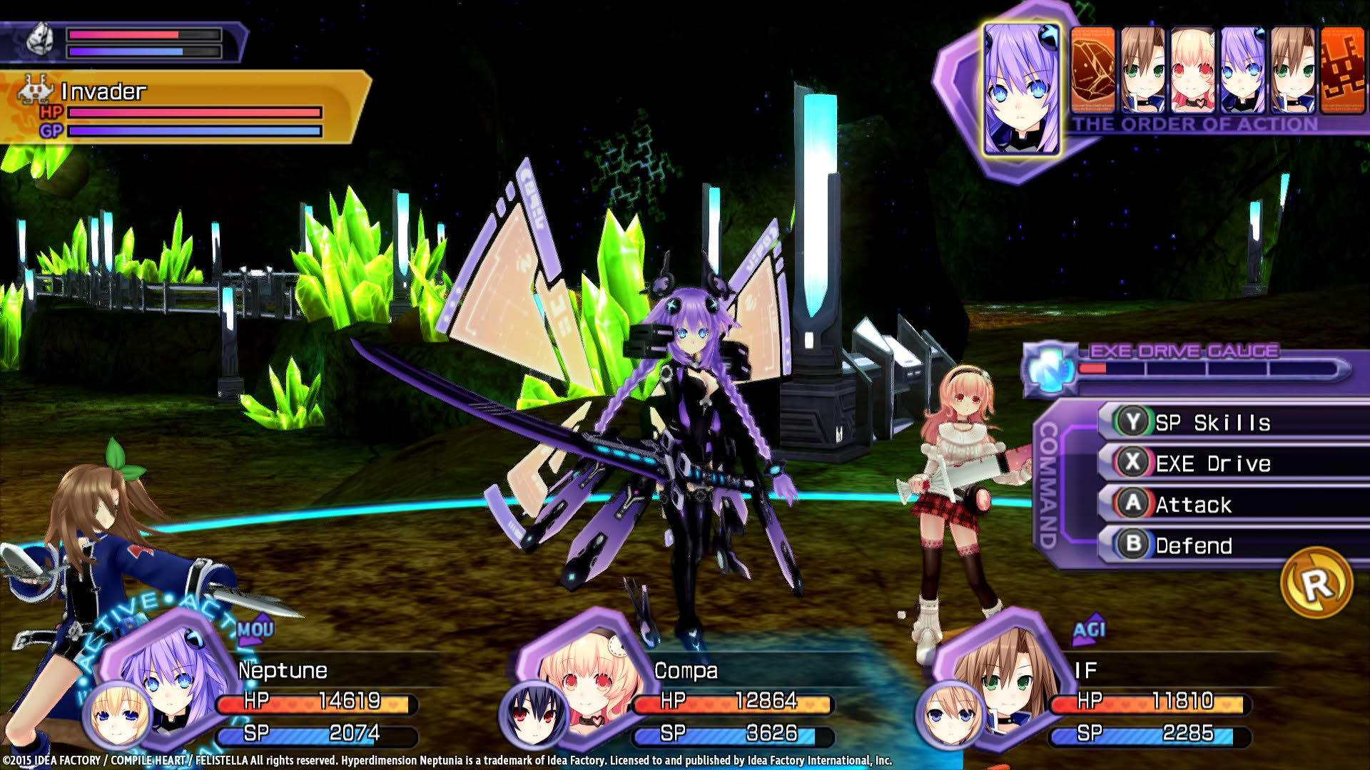 Screenshot for Hyperdimension Neptunia Re;Birth1