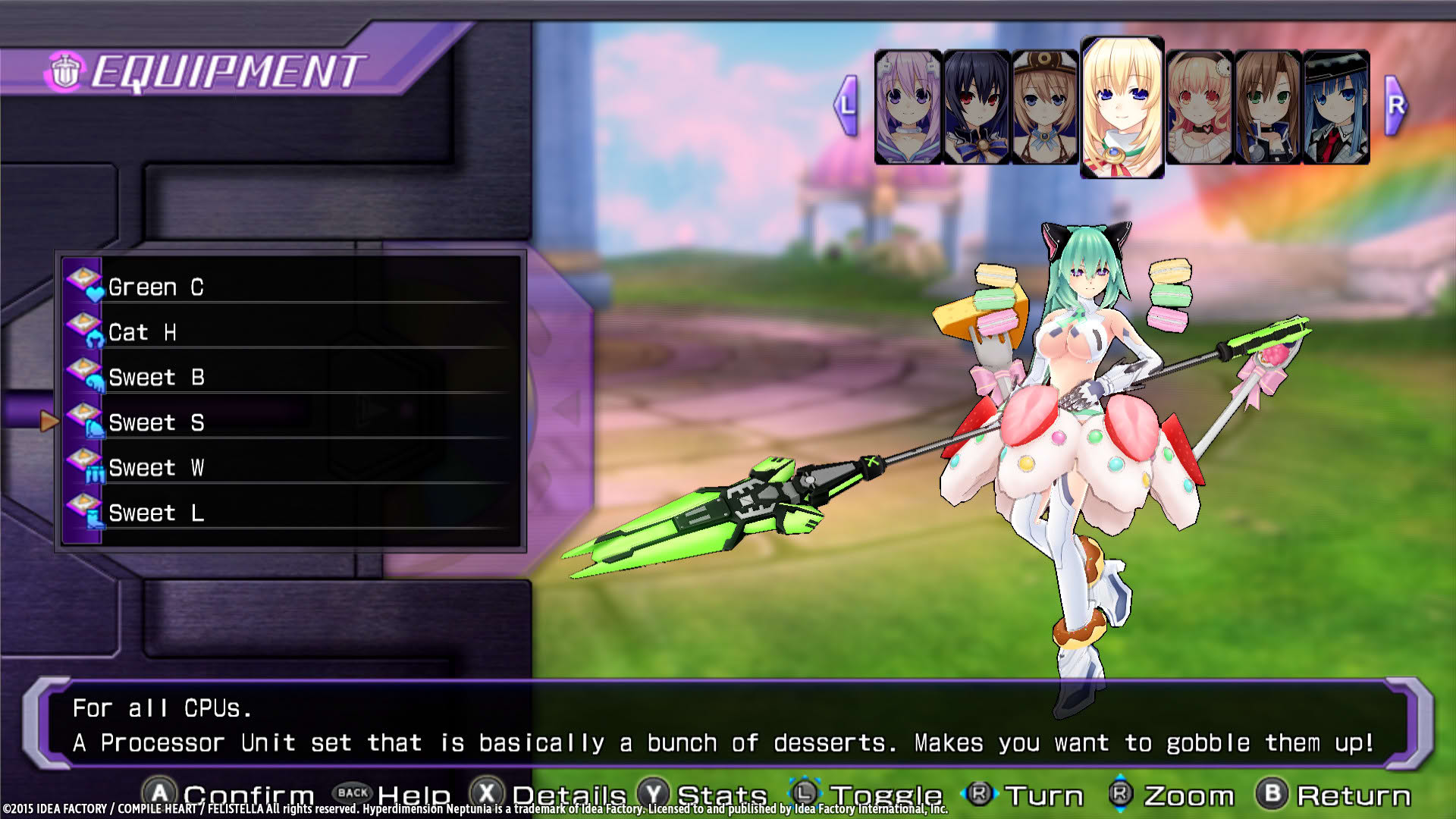 Screenshot for Hyperdimension Neptunia Re;Birth1