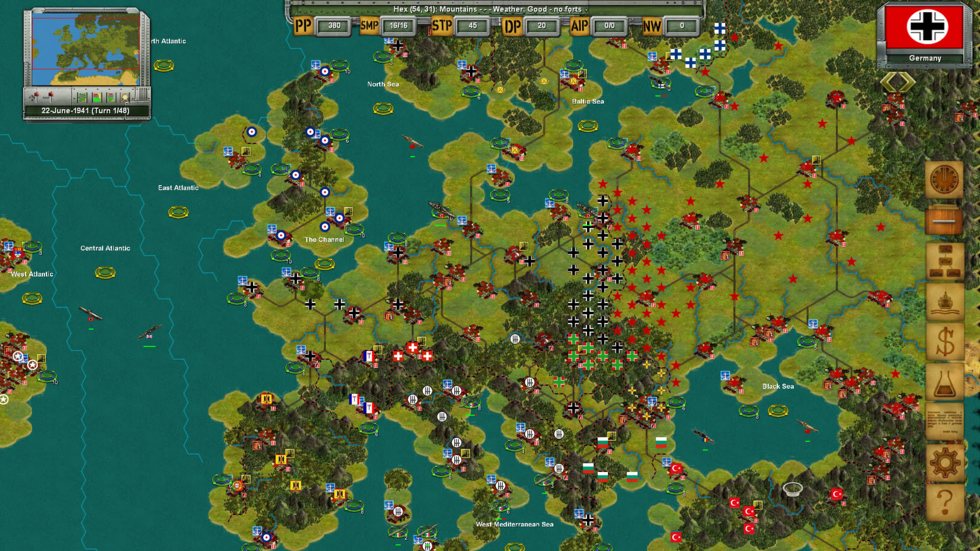Screenshot for Strategic War in Europe