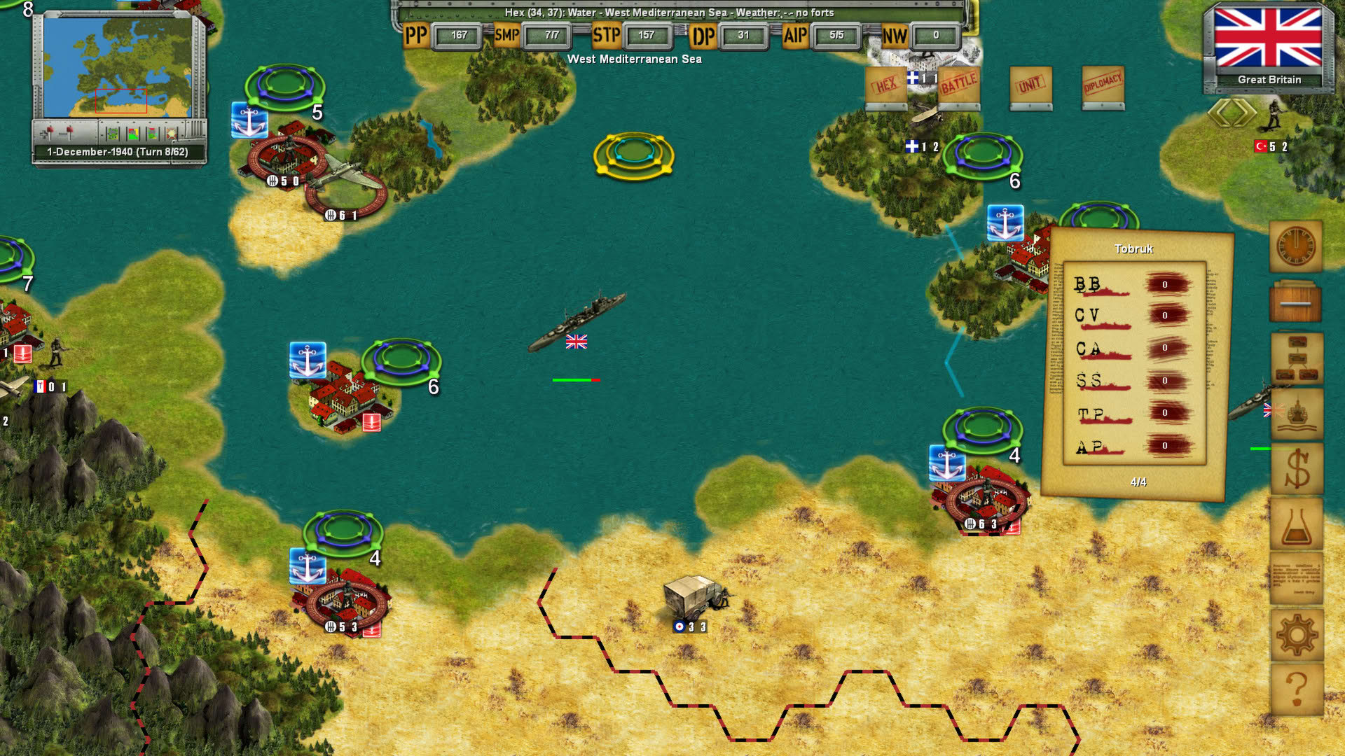 Screenshot for Strategic War in Europe
