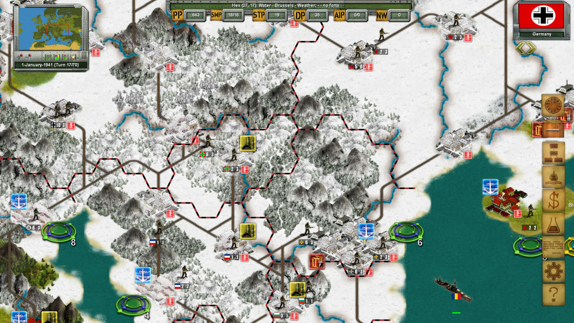 Screenshot for Strategic War in Europe