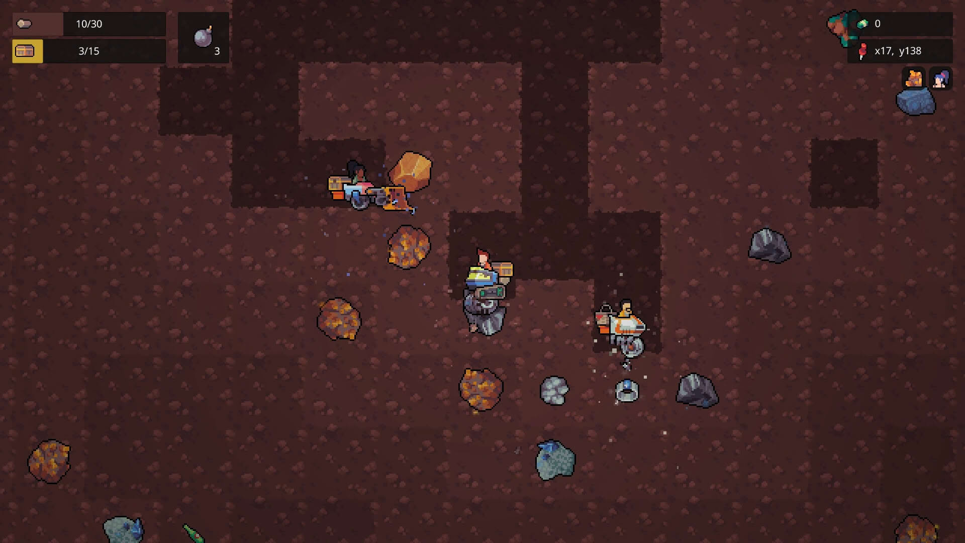 Screenshot for Super Mining Mechs