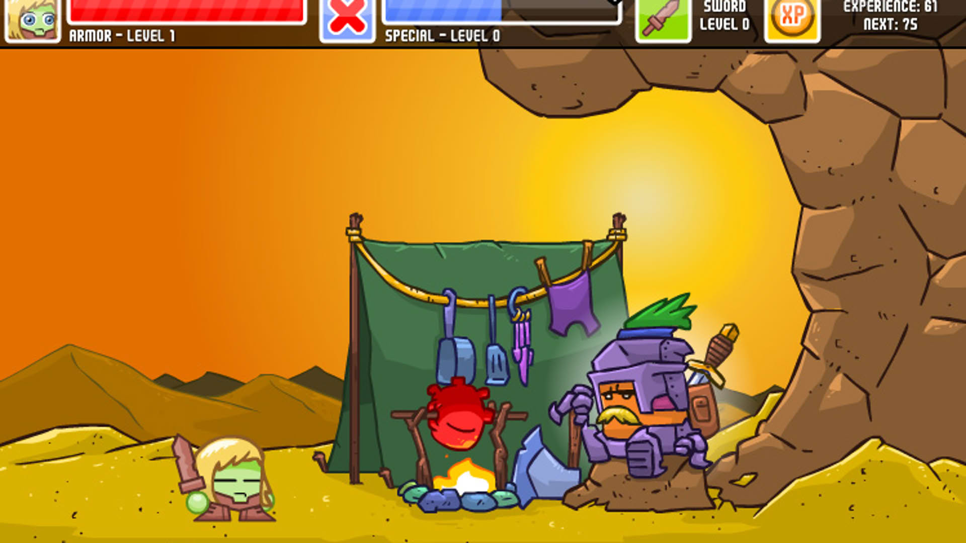 Screenshot for Super Chibi Knight