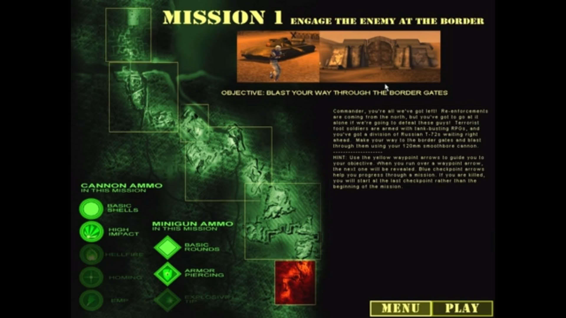 Screenshot for Desert Thunder