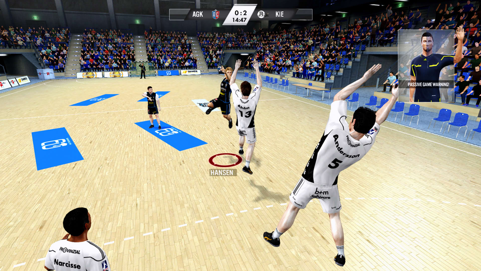 Screenshot for IHF Handball Challenge 12