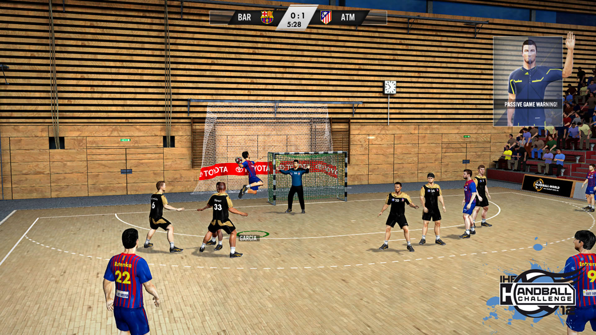 Screenshot for IHF Handball Challenge 12