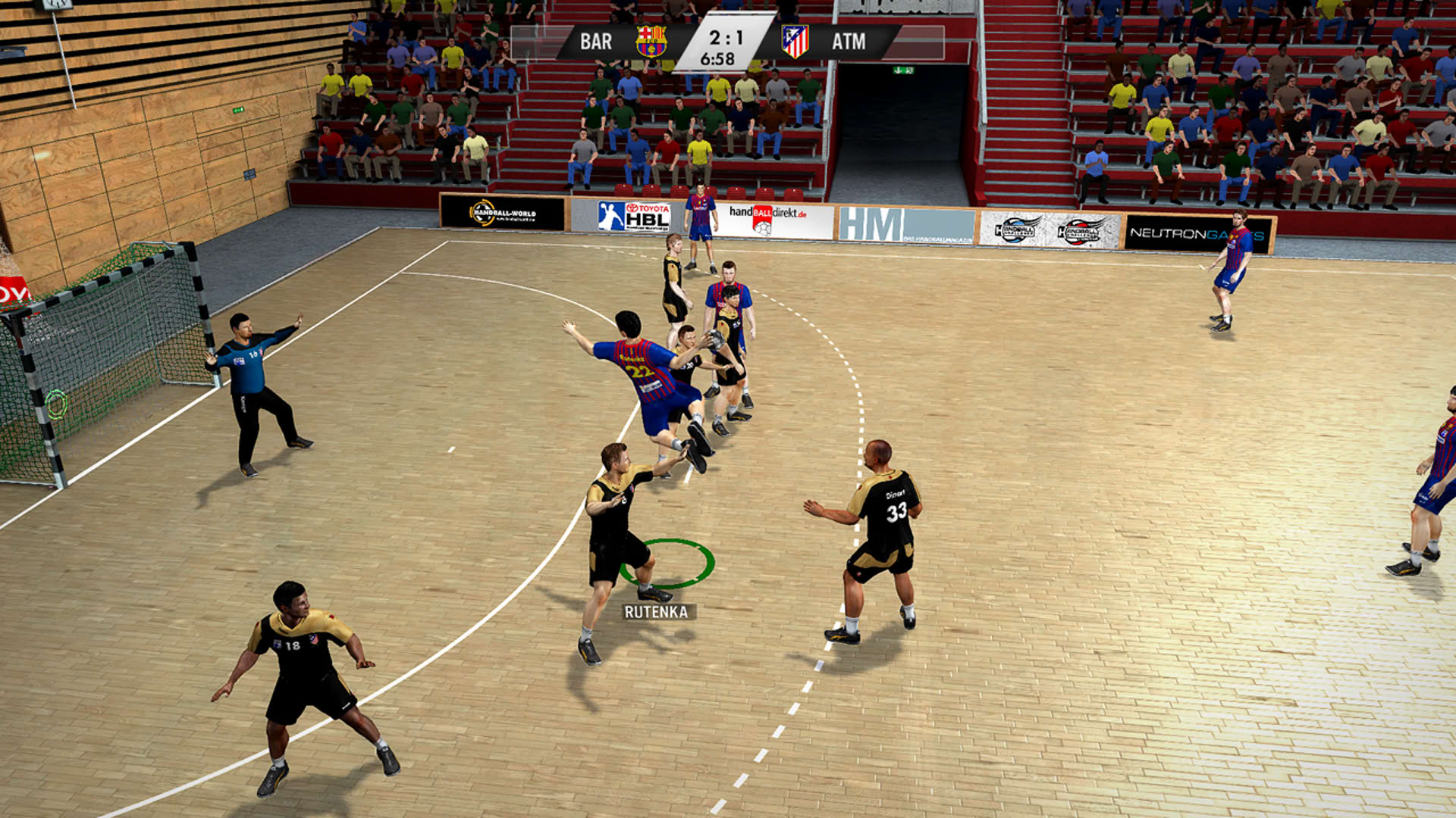 Screenshot for IHF Handball Challenge 12