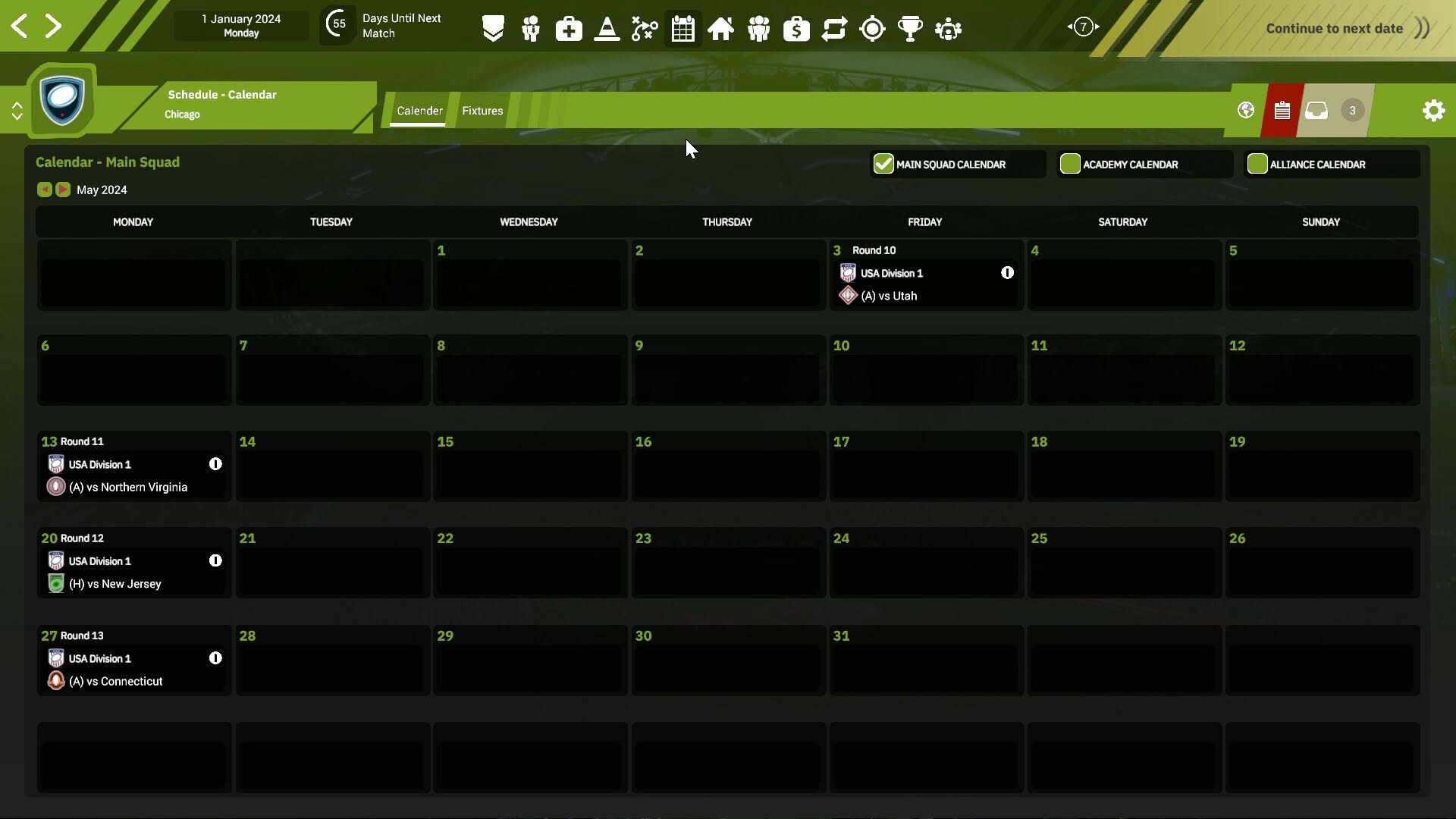 Screenshot for Rugby League Team Manager 4