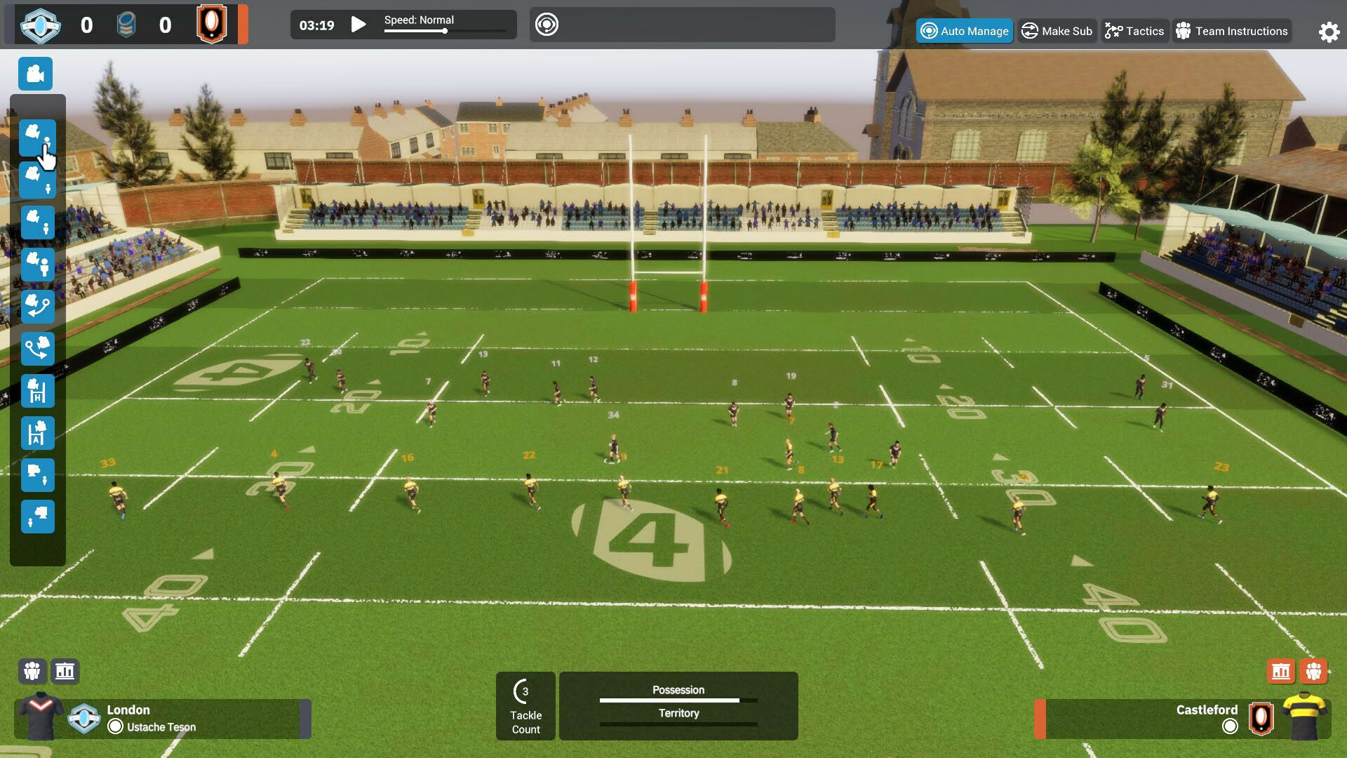 Screenshot for Rugby League Team Manager 4