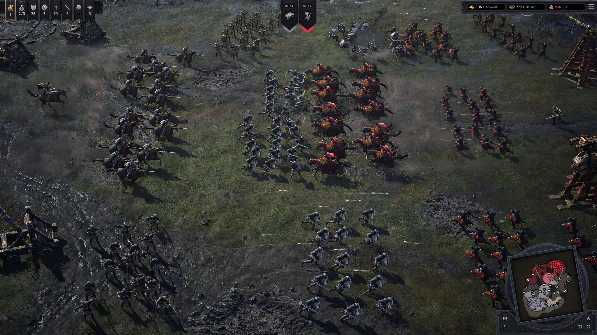 Screenshot for Game of Thrones: War for Westeros