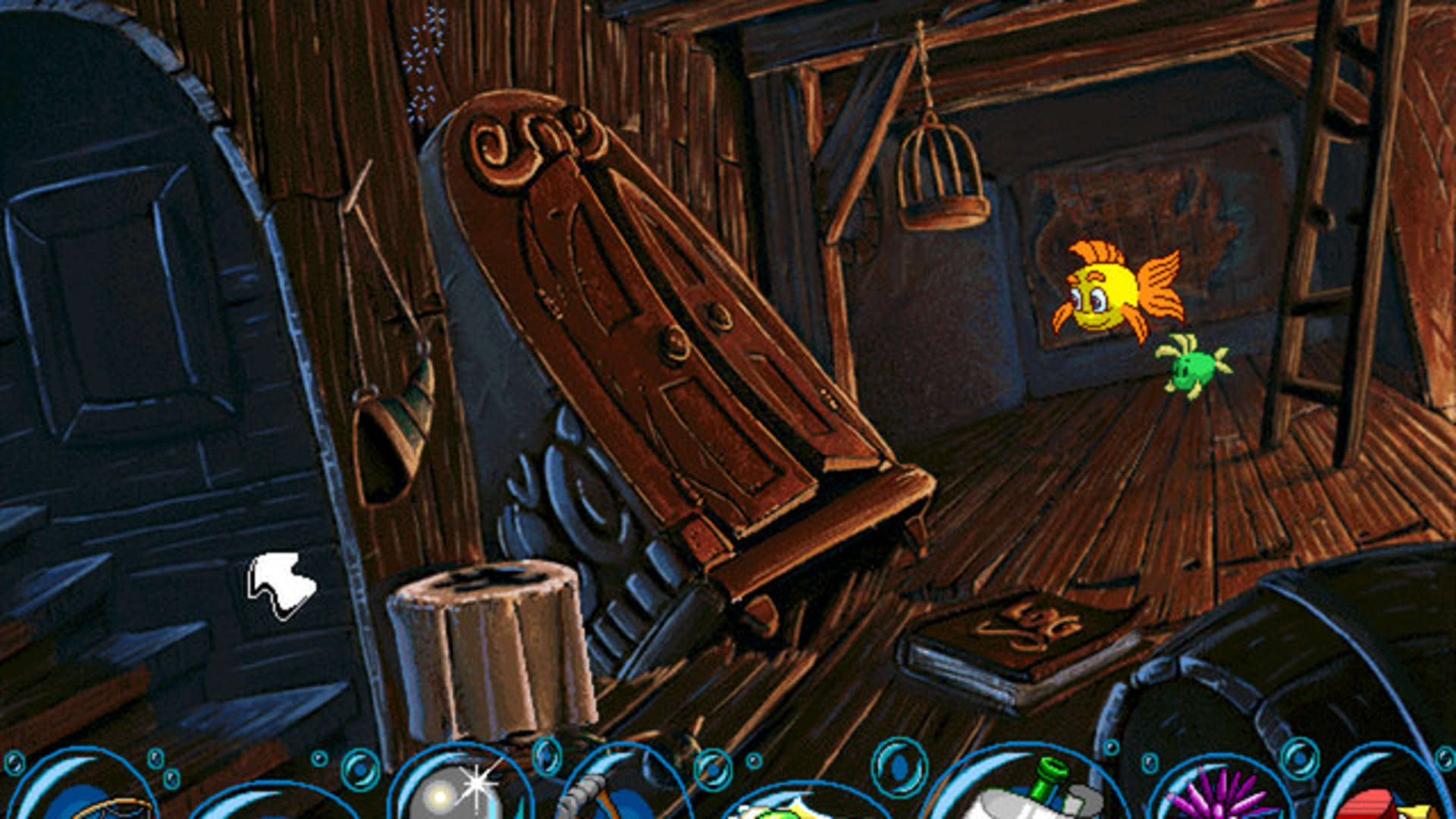 Screenshot for Freddi Fish and The Case of the Missing Kelp Seeds