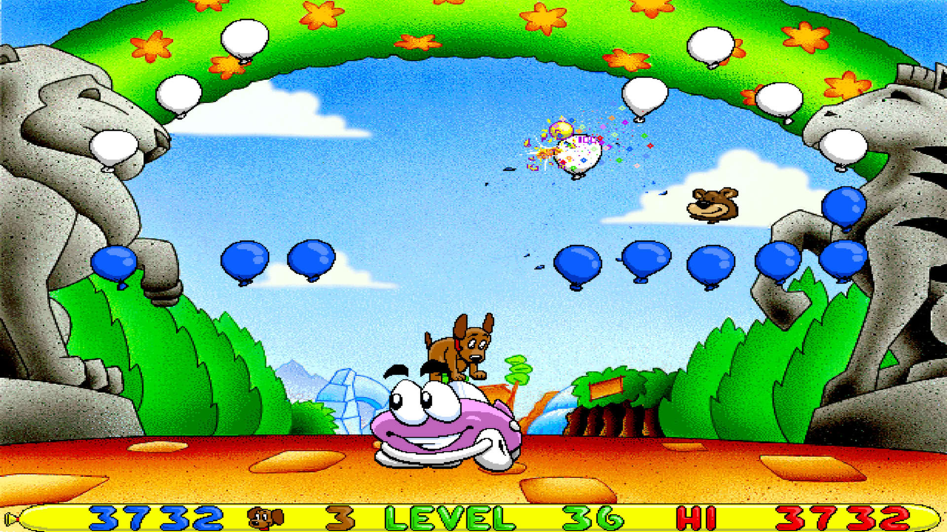 Screenshot for Putt-Putt and Pep's Balloon-O-Rama