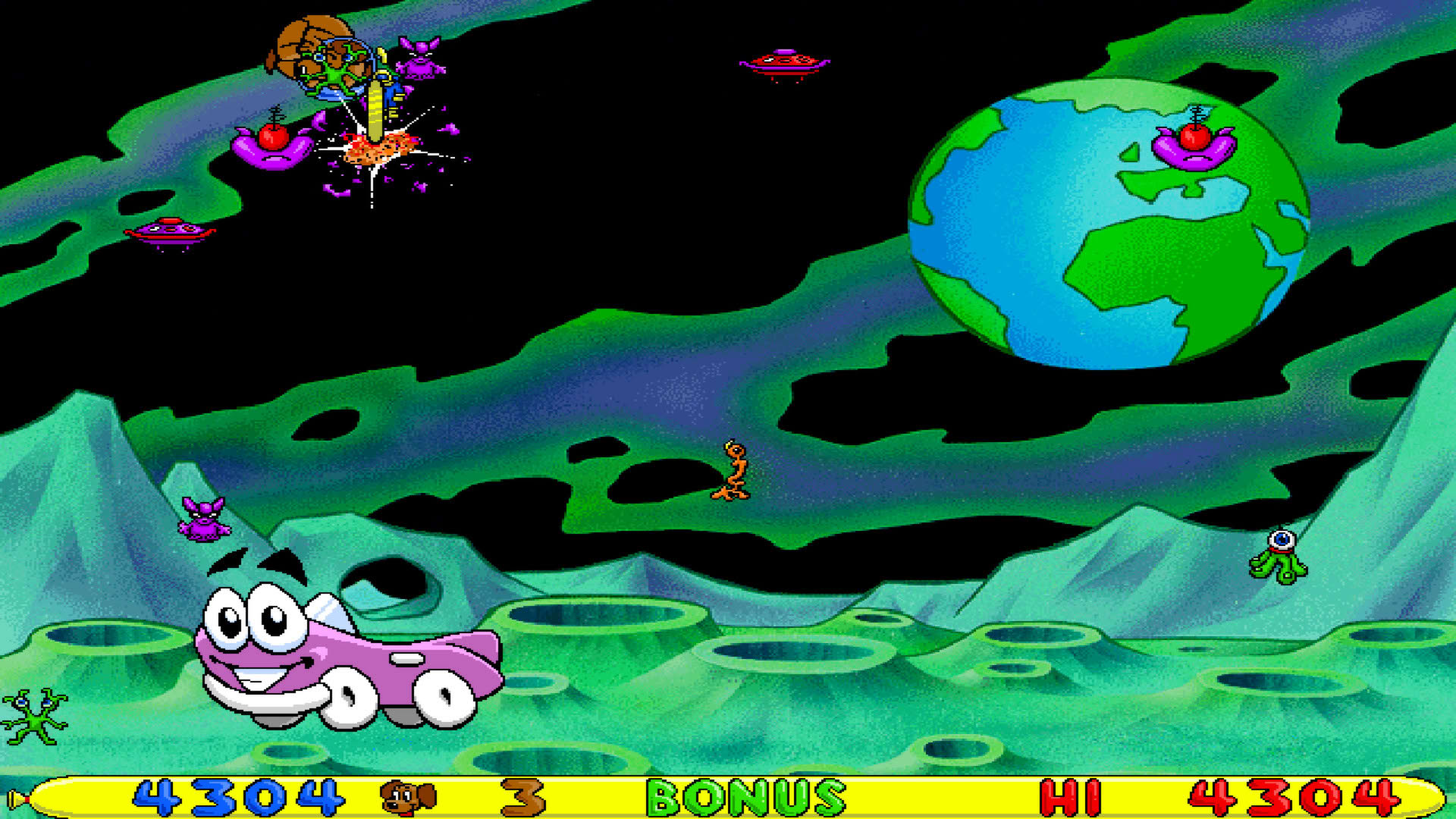 Screenshot for Putt-Putt and Pep's Balloon-O-Rama