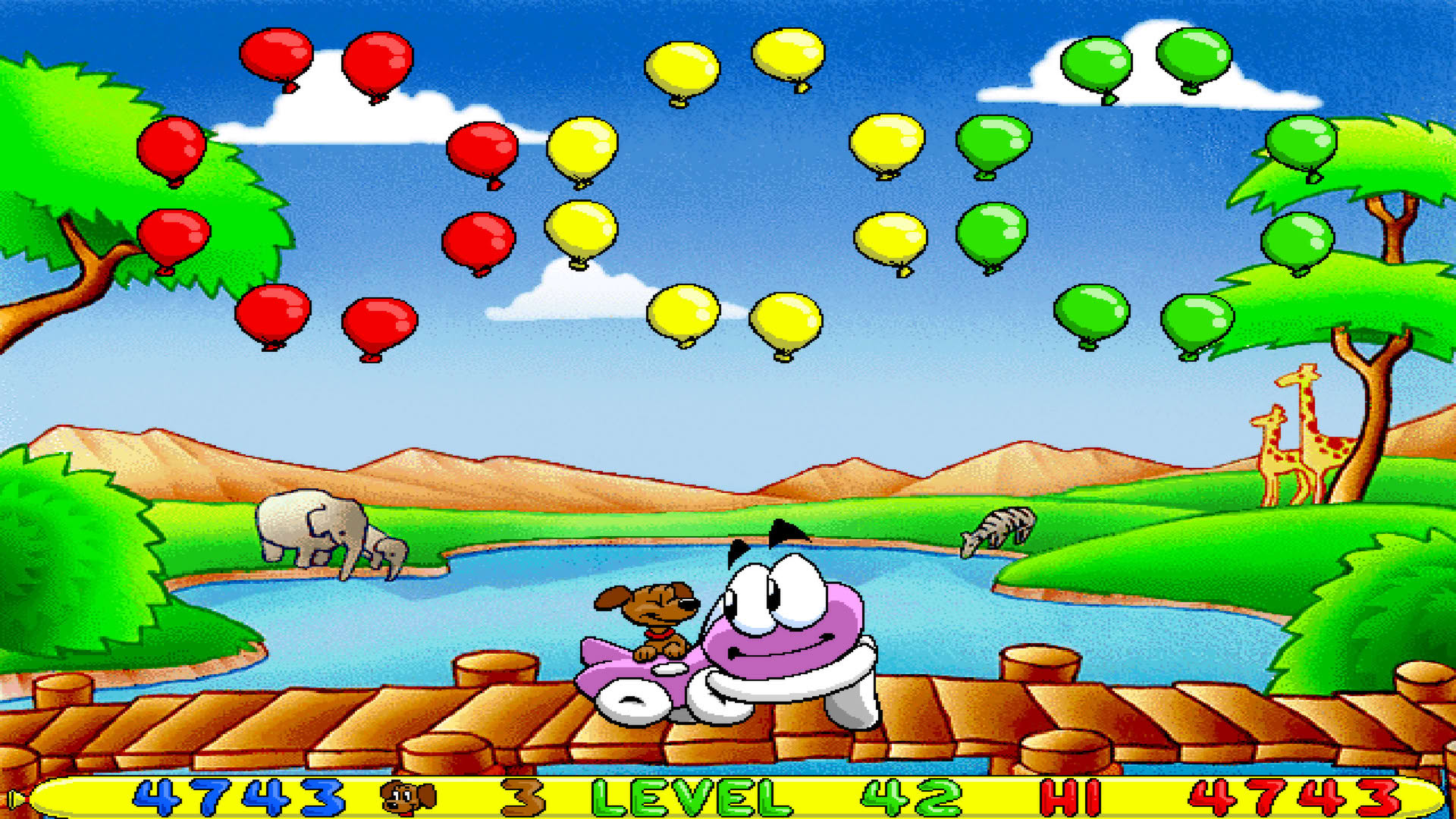 Screenshot for Putt-Putt and Pep's Balloon-O-Rama