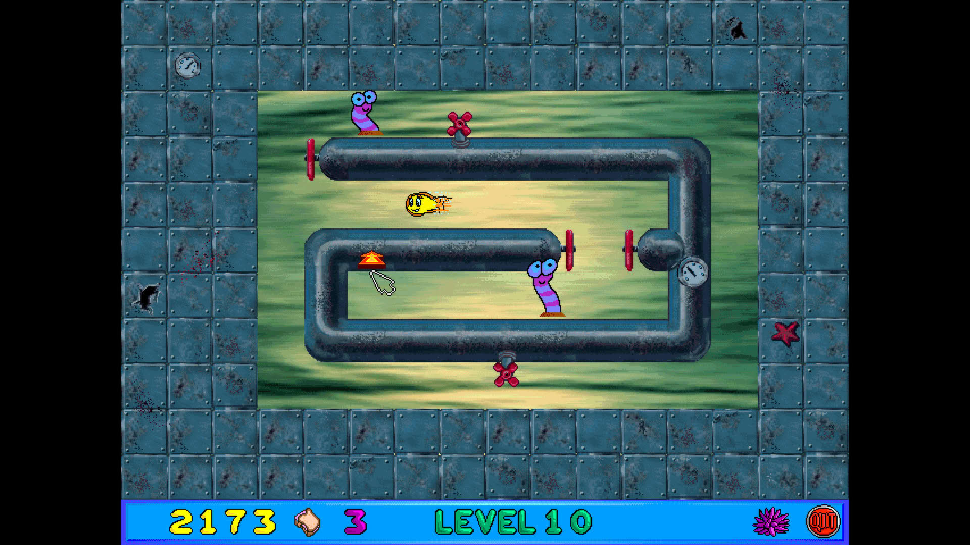 Screenshot for Freddi Fish and Luther's Maze Madness
