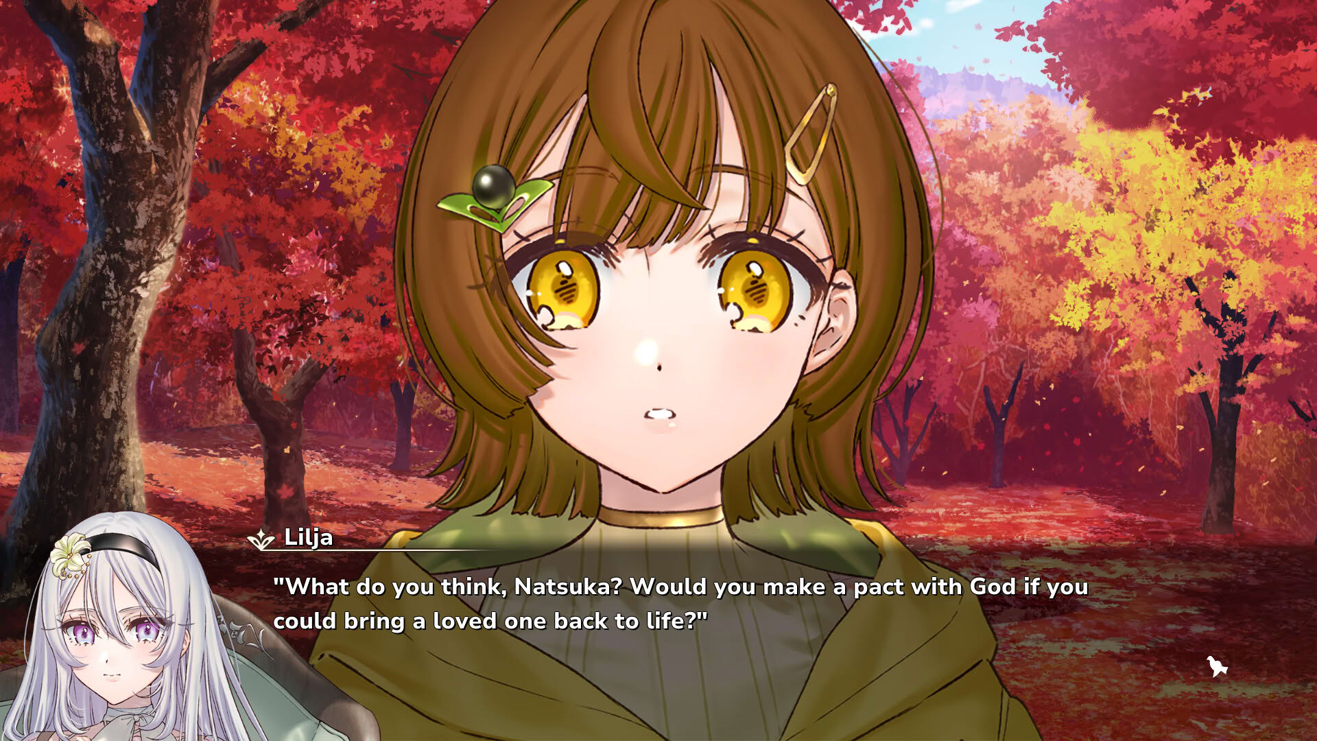 Screenshot for Lilja and Natsuka: Painting Lies