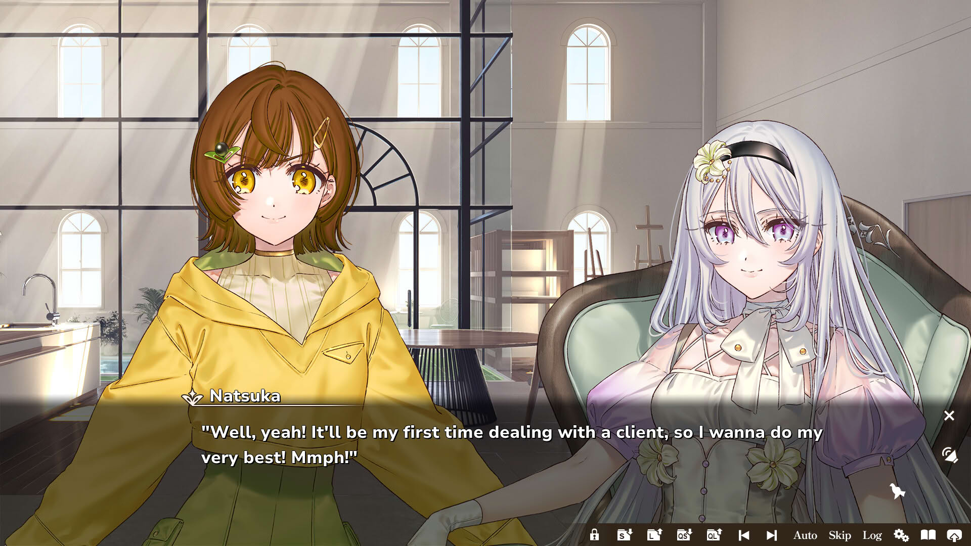 Screenshot for Lilja and Natsuka: Painting Lies