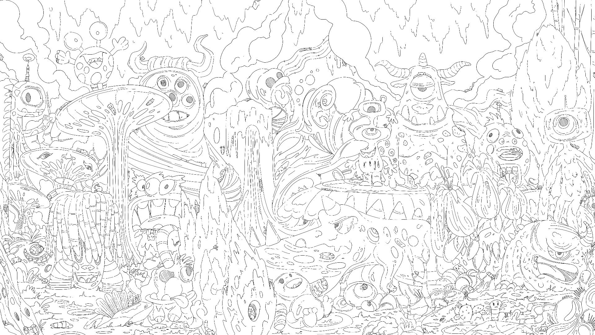 Screenshot for 100 Aliens Cats