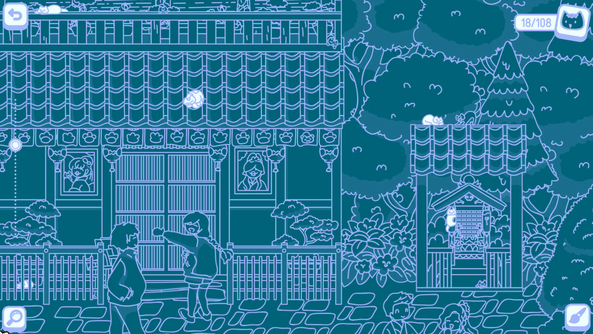 Screenshot for Cats and Seek: Kyoto