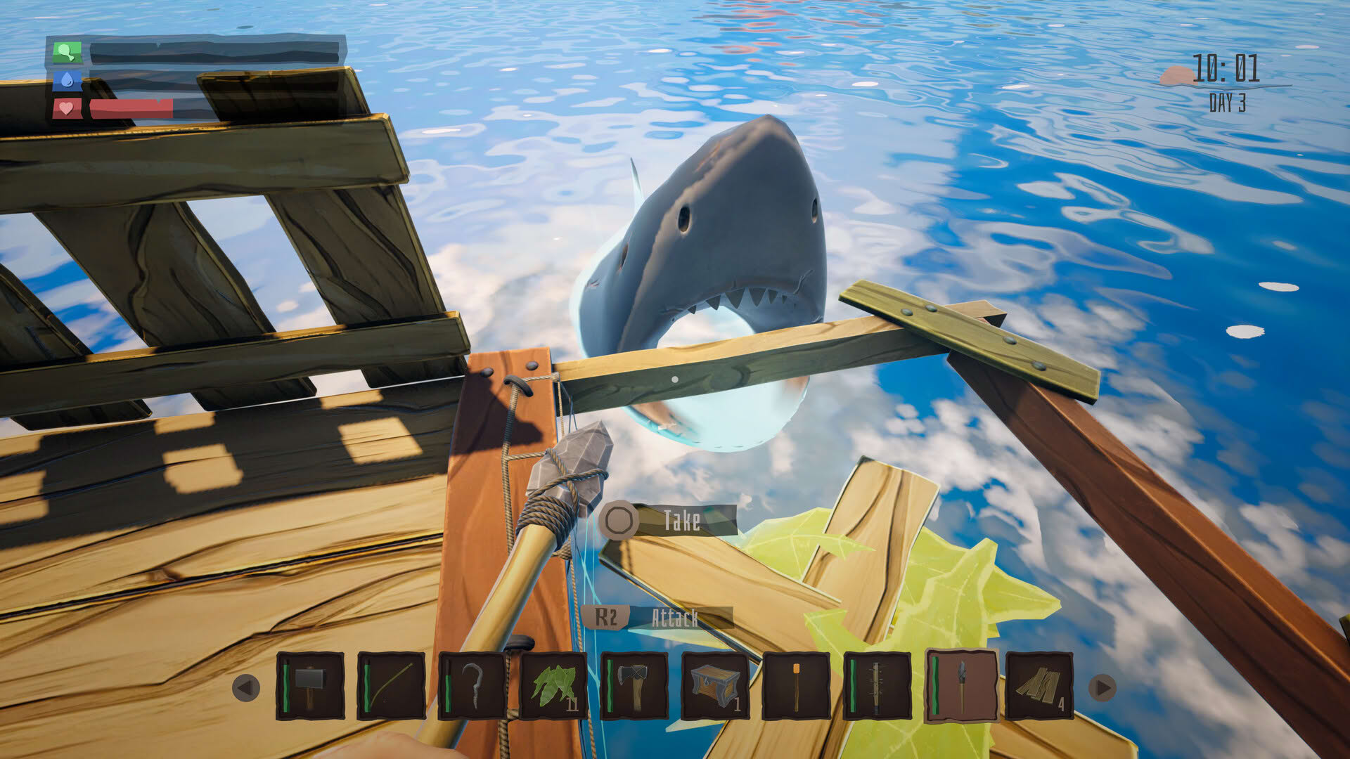 Screenshot for Survival Raft Simulator: Lost at Sea