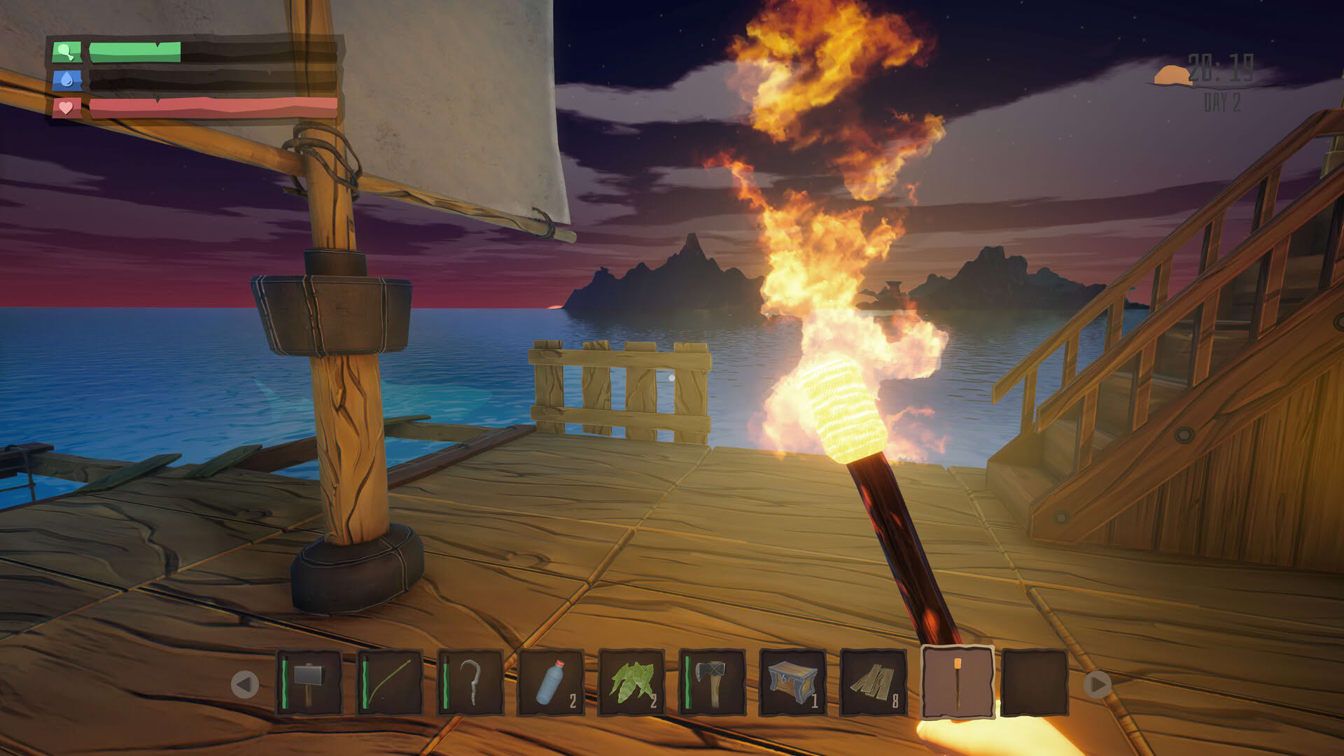 Screenshot for Survival Raft Simulator: Lost at Sea