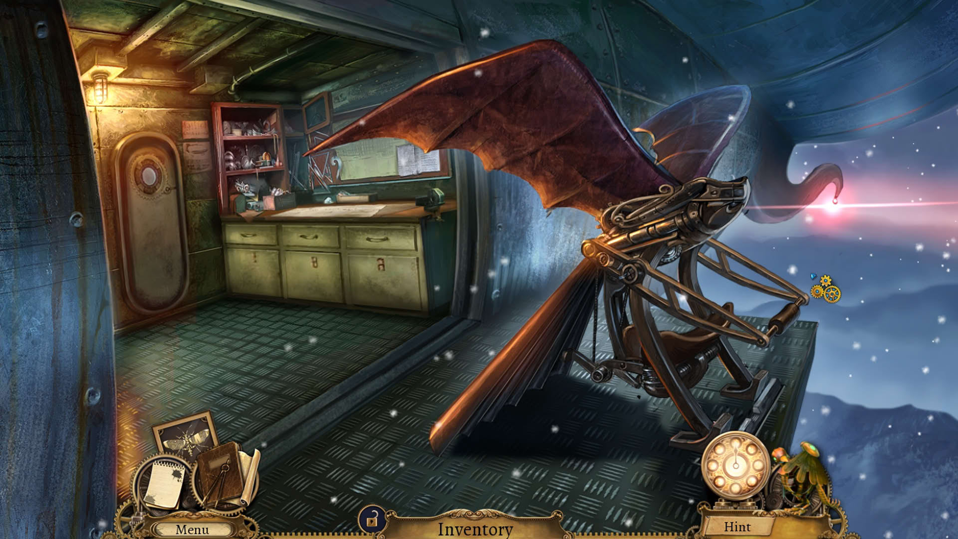 Screenshot for Clockwork Tales: Of Glass and Ink