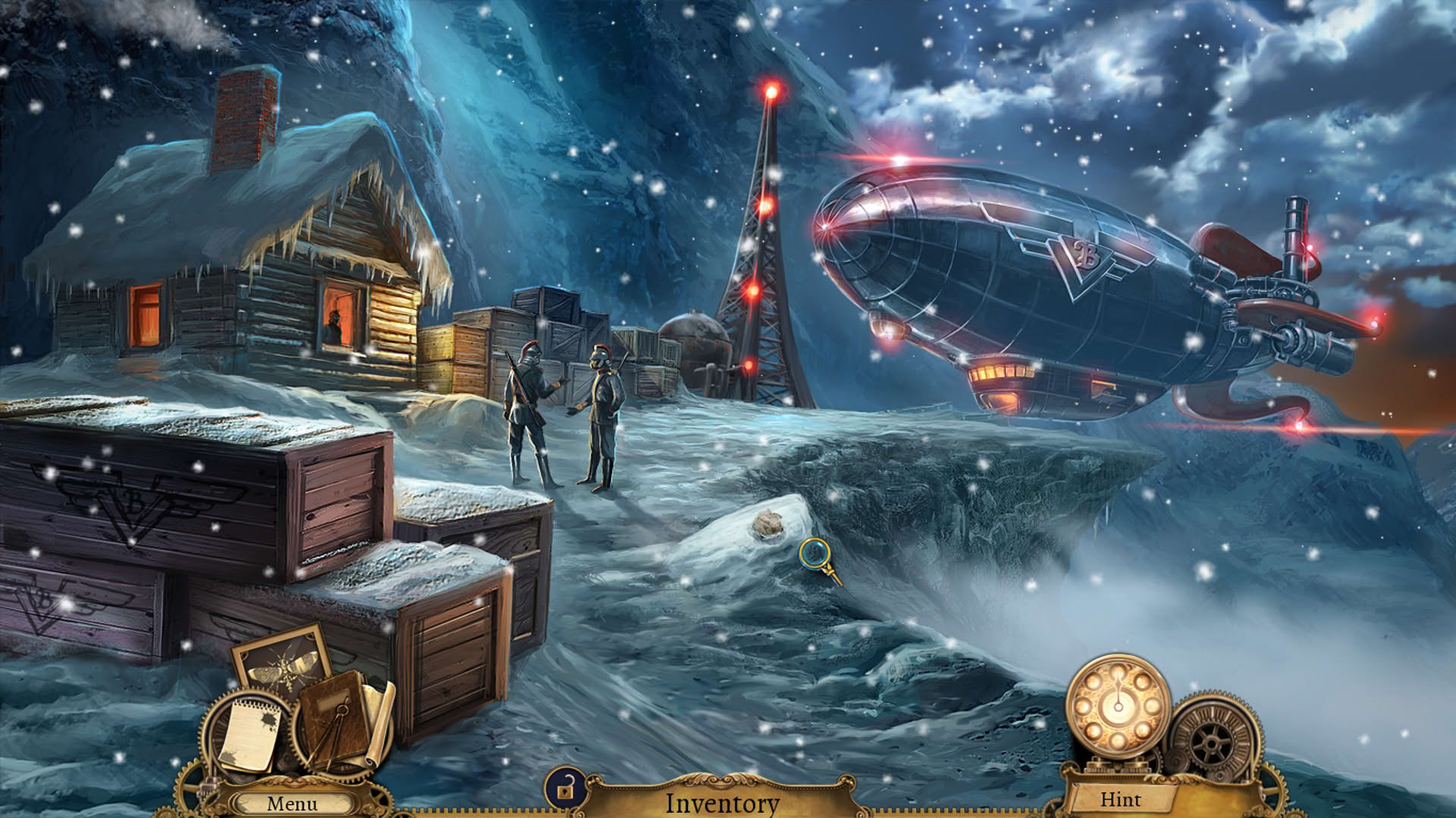 Screenshot for Clockwork Tales: Of Glass and Ink