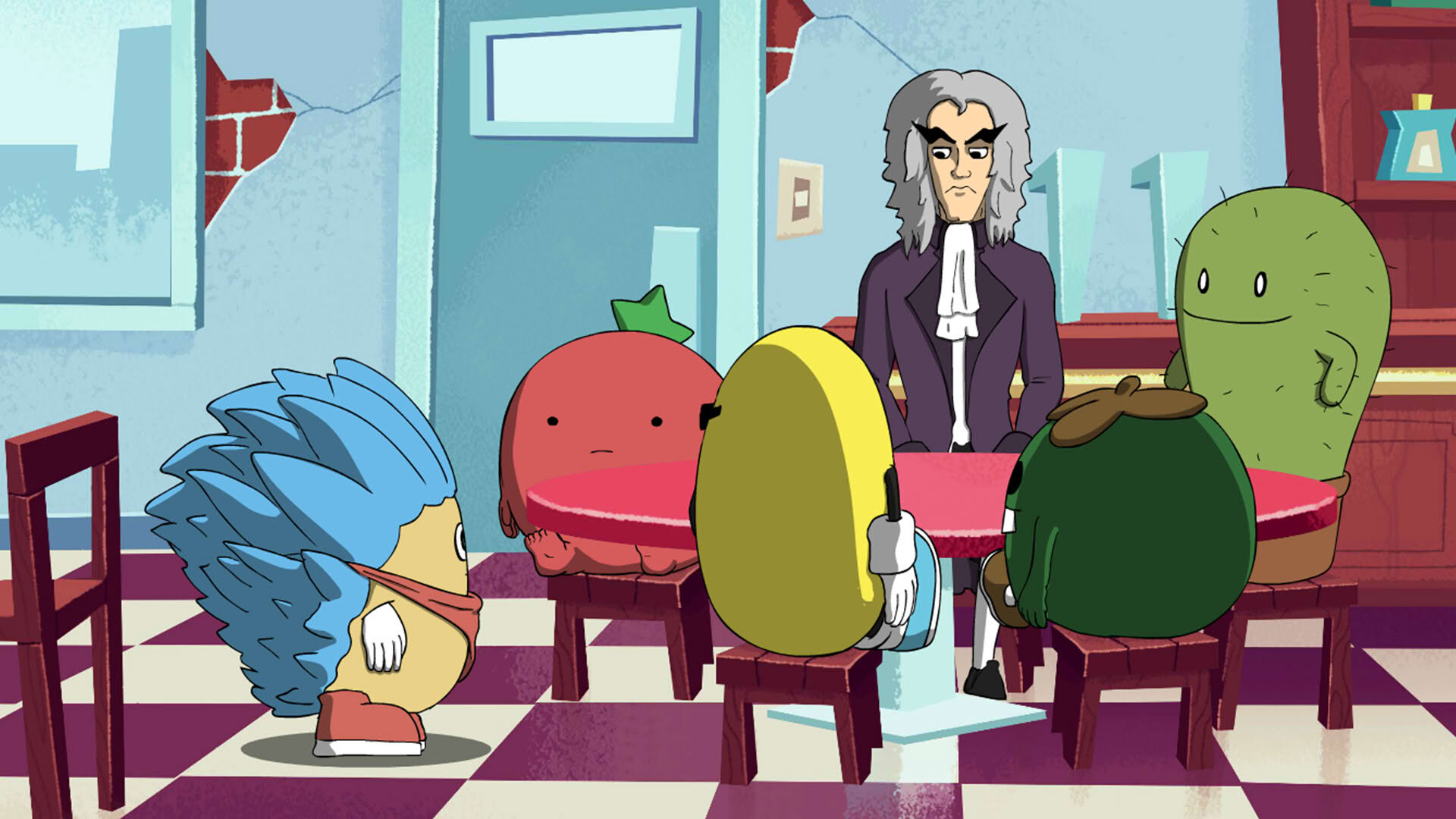 Screenshot for Reggie, His Cousin, Two Scientists and Most Likely the End of the World