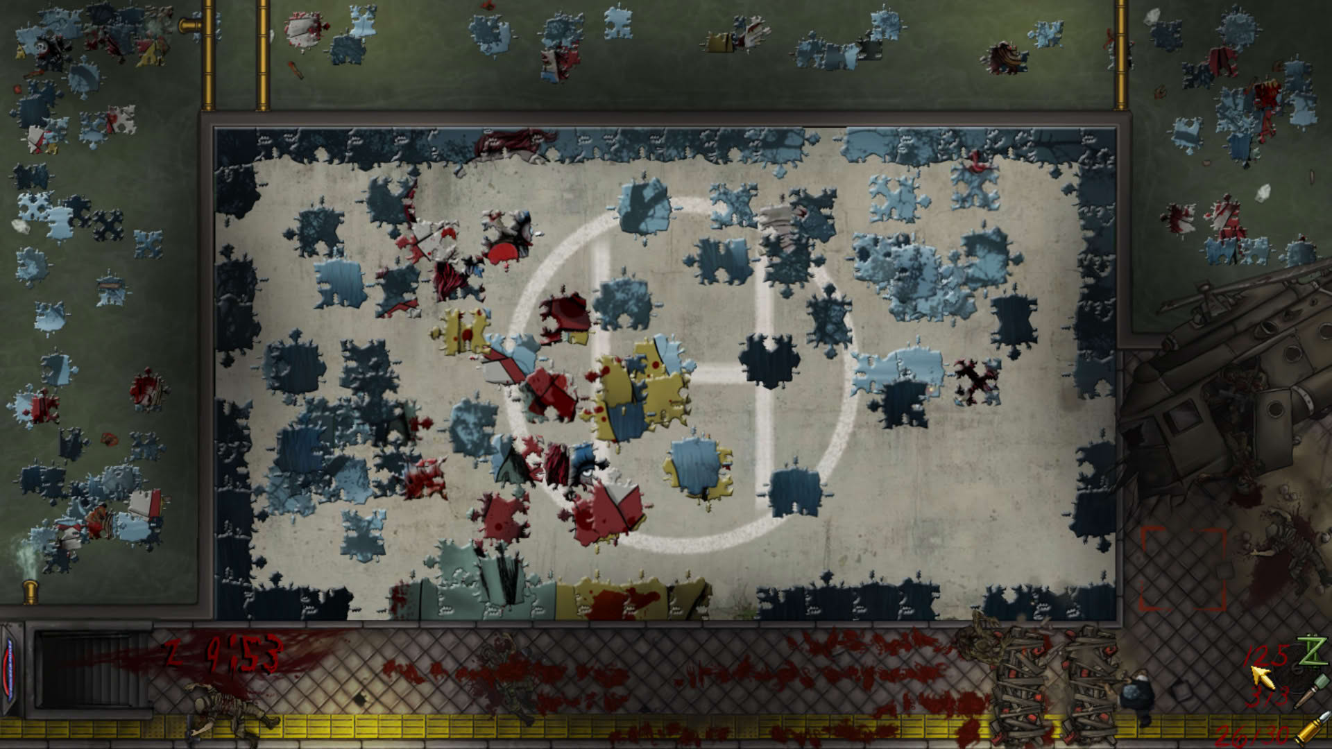 Screenshot for Pixel Puzzles: UndeadZ
