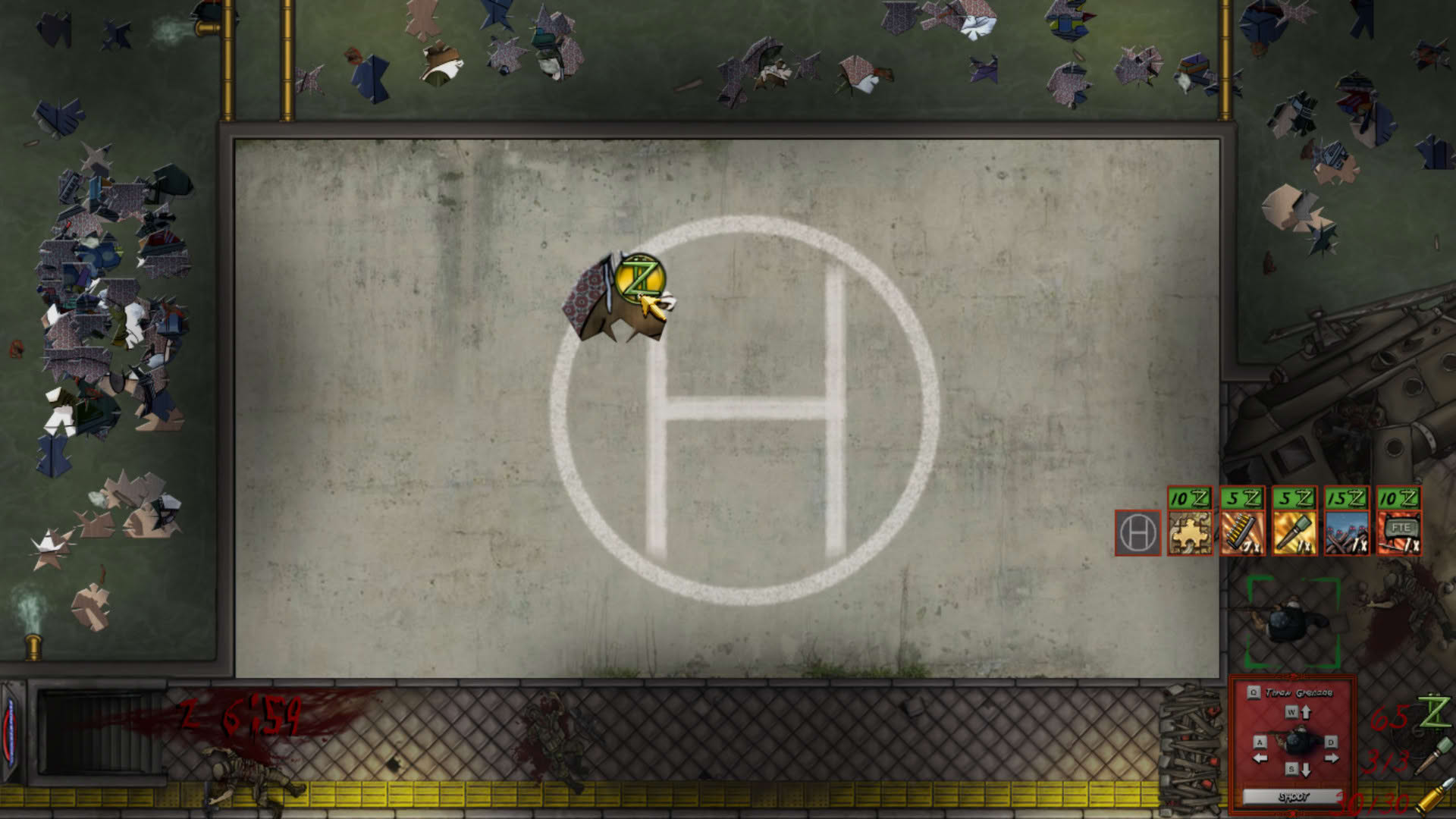 Screenshot for Pixel Puzzles: UndeadZ
