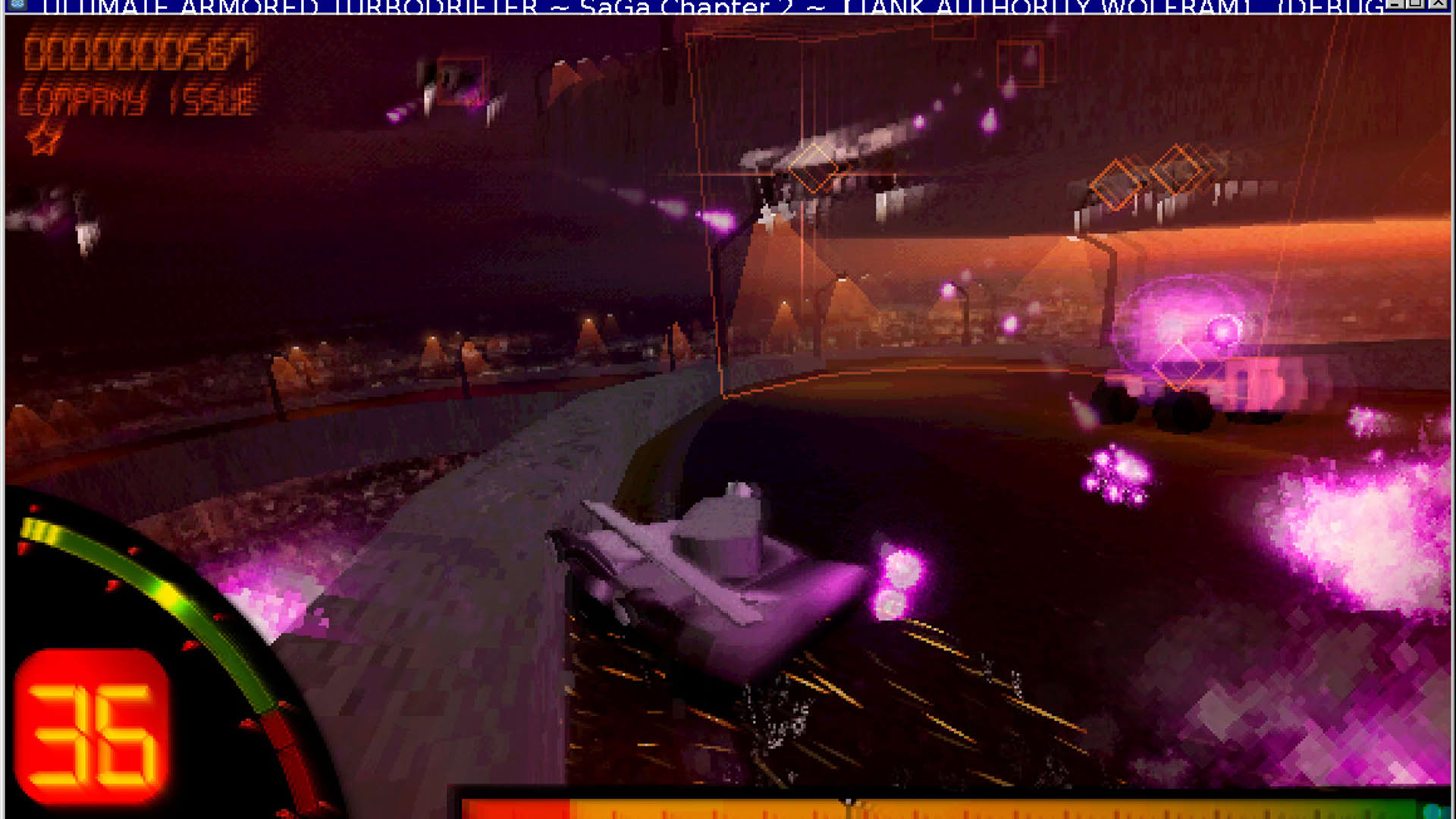 Screenshot for Ultimate Armored Turbodrifter: Saga Chapter 2 - Tank Authority Wolfram