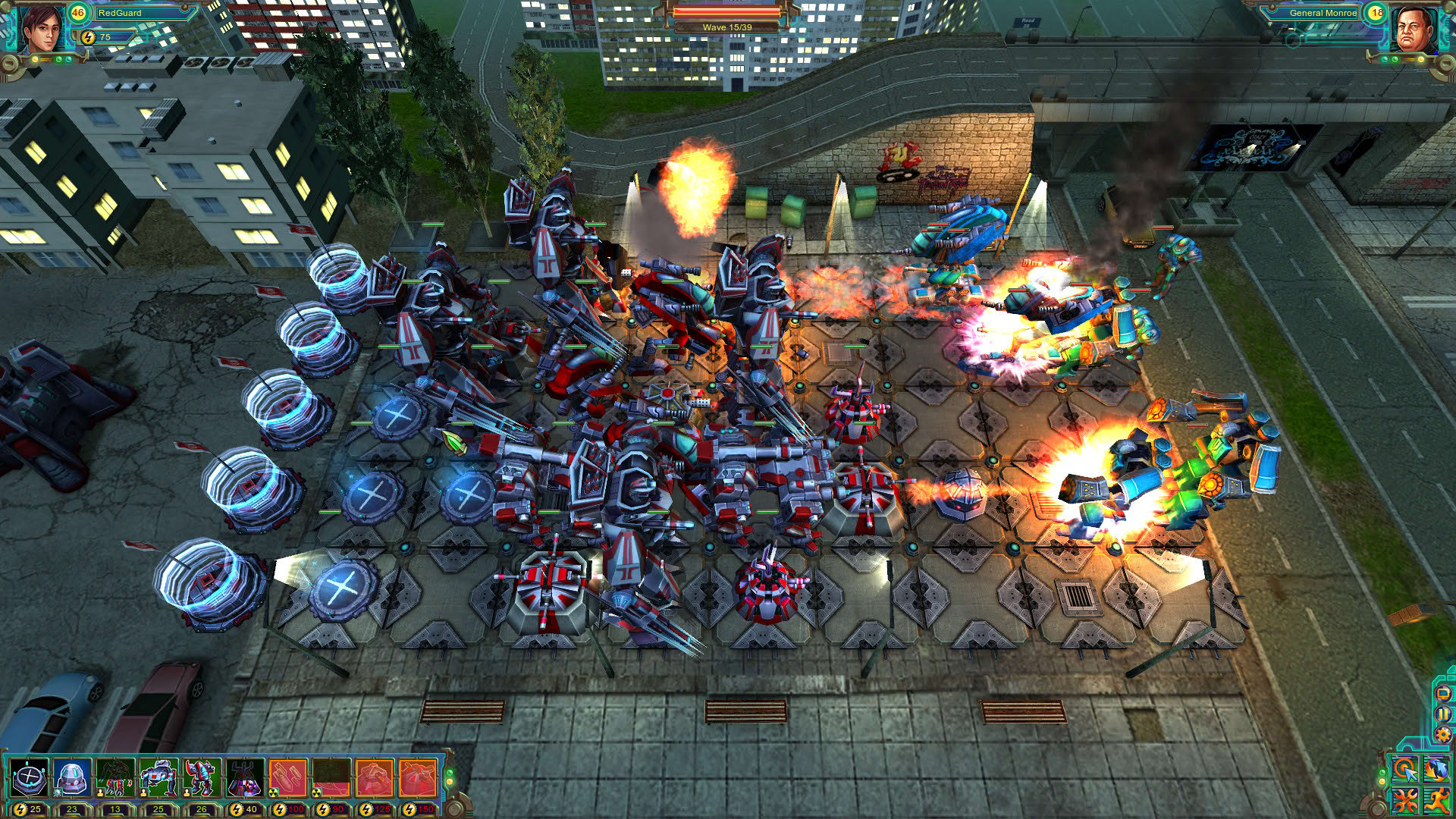 Screenshot for RoboWars