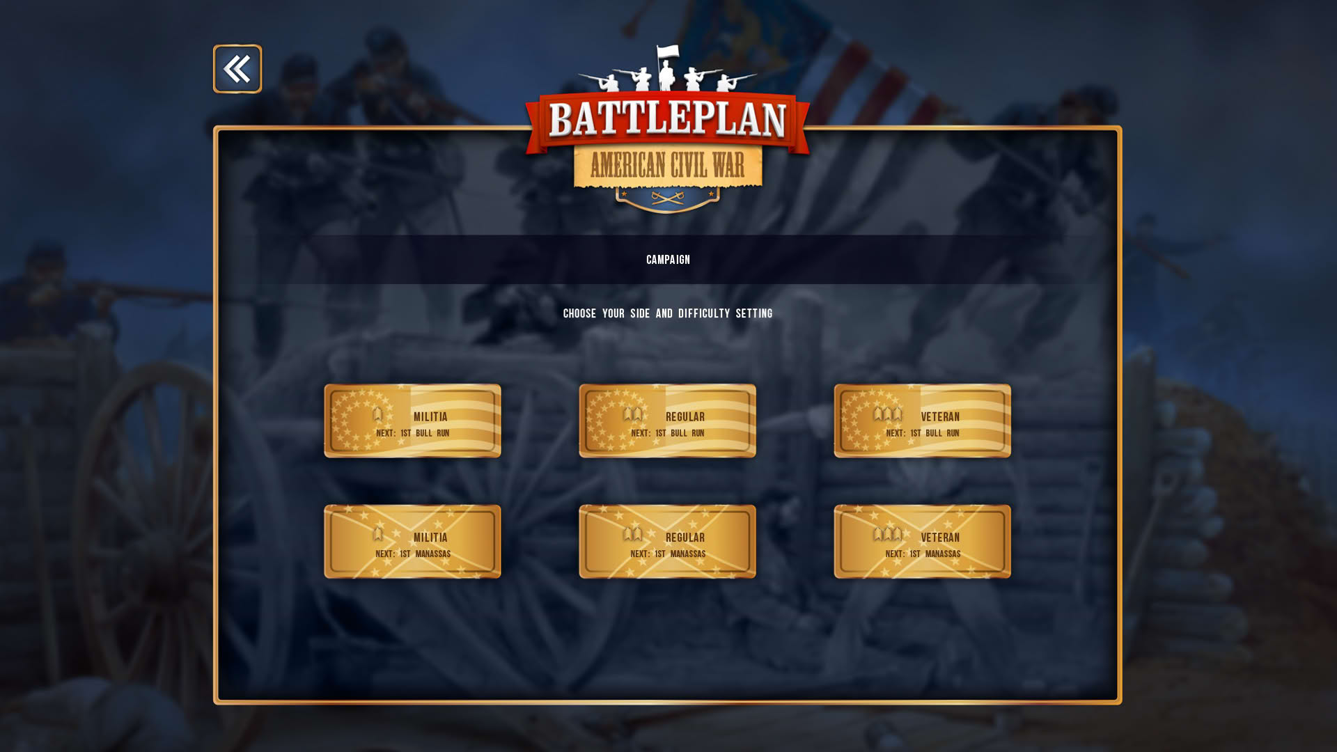 Screenshot for Battleplan: American Civil War