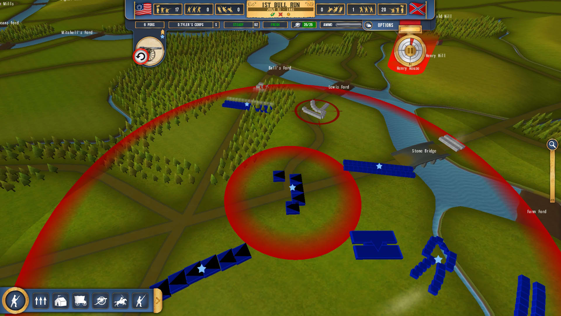 Screenshot for Battleplan: American Civil War