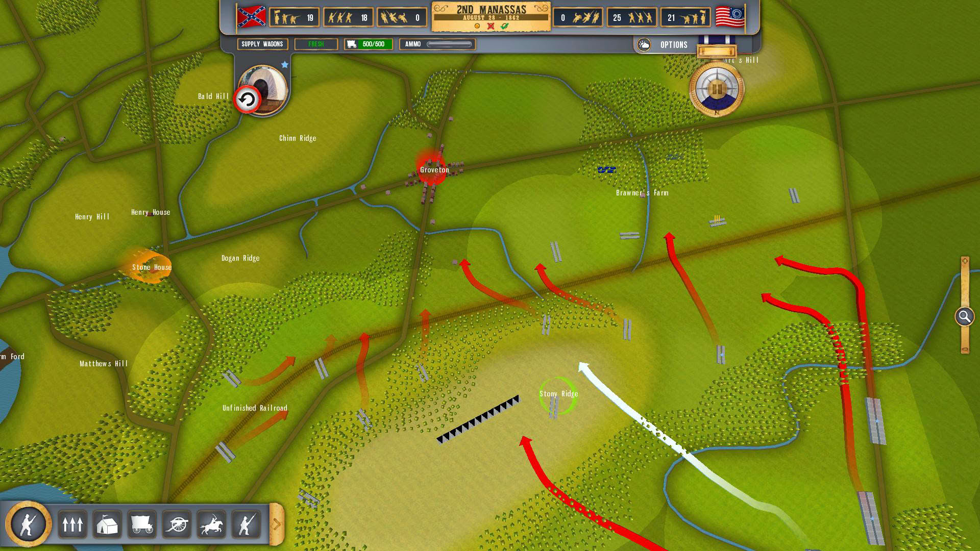 Screenshot for Battleplan: American Civil War