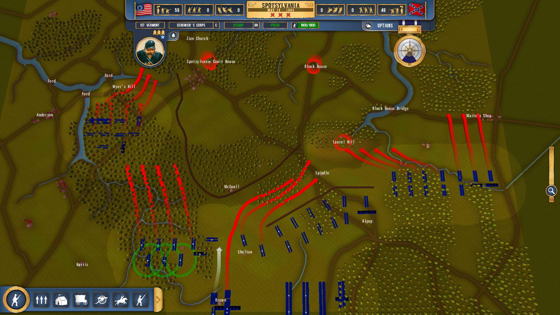 Screenshot for Battleplan: American Civil War