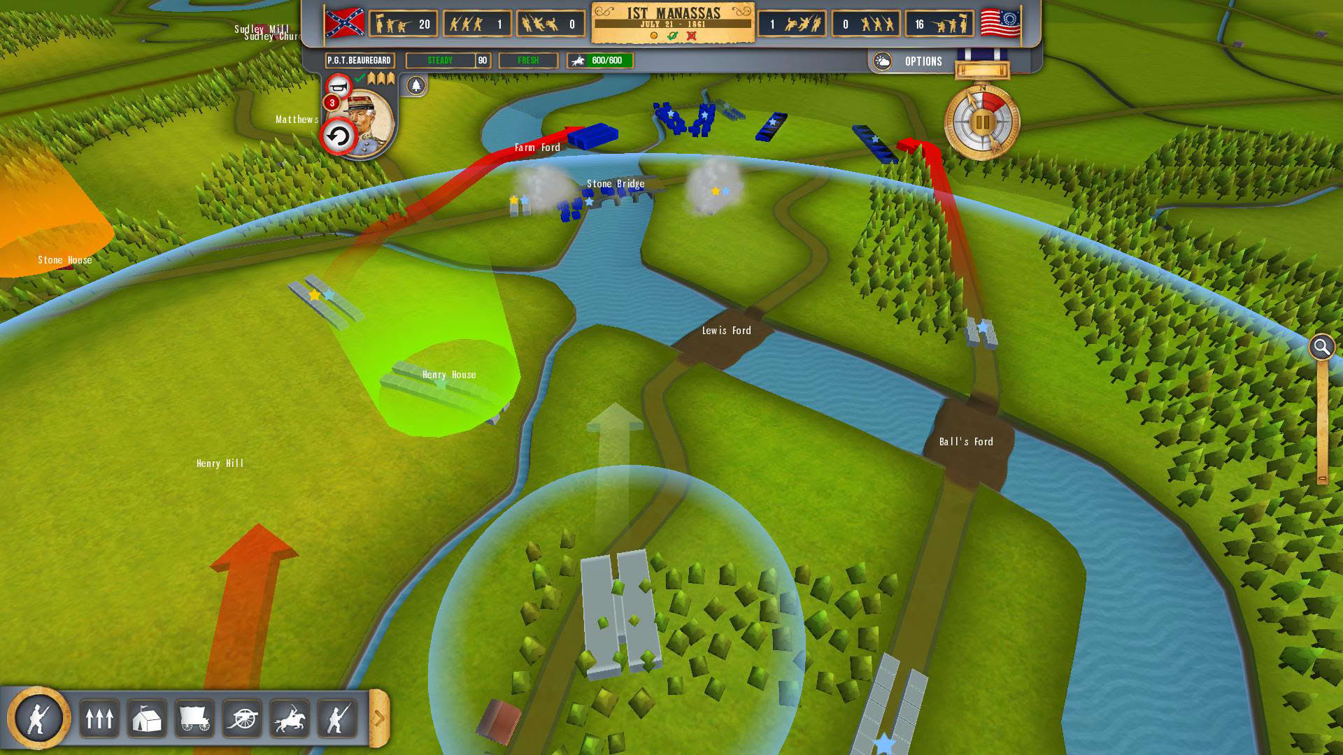 Screenshot for Battleplan: American Civil War