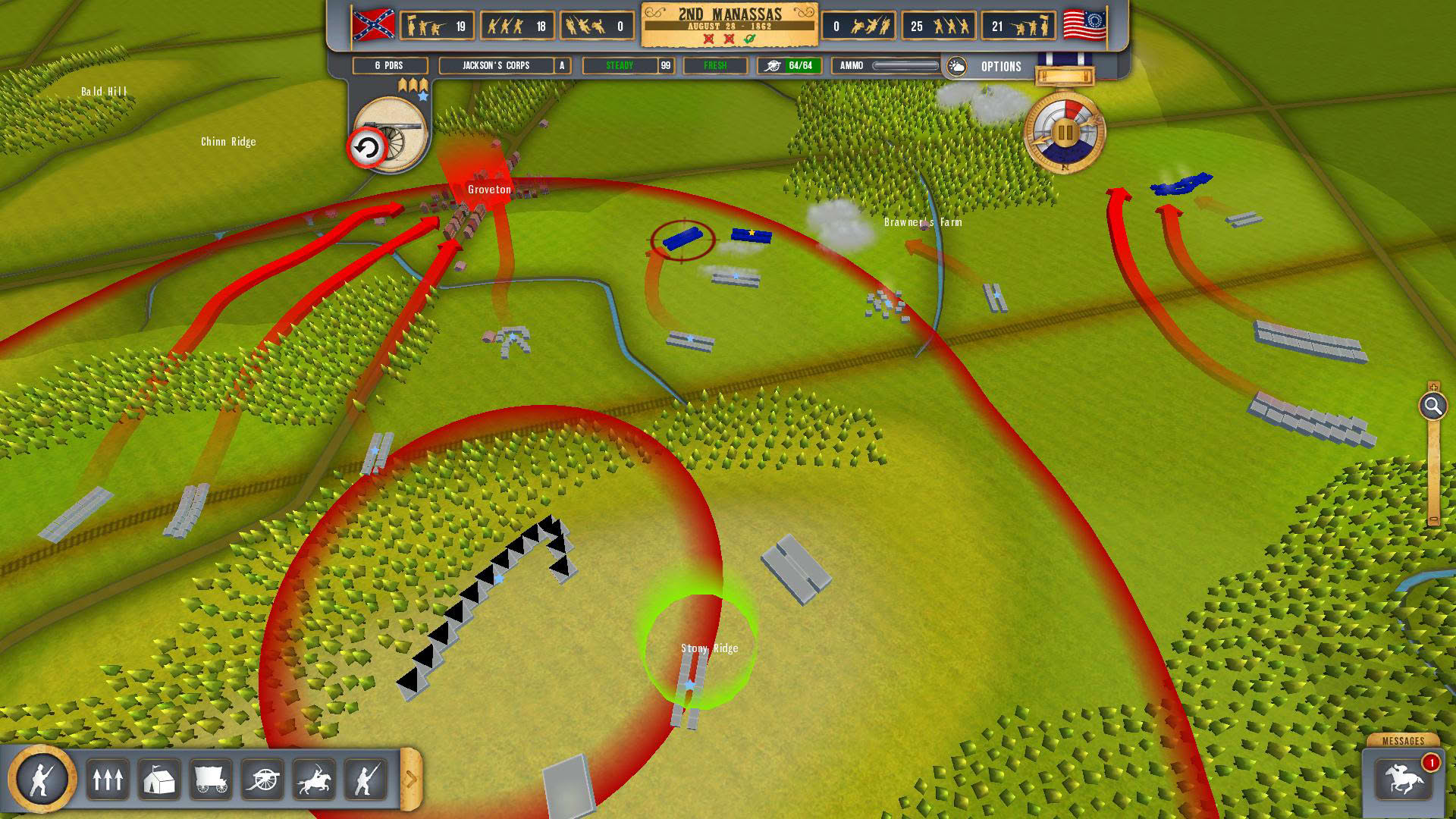 Screenshot for Battleplan: American Civil War