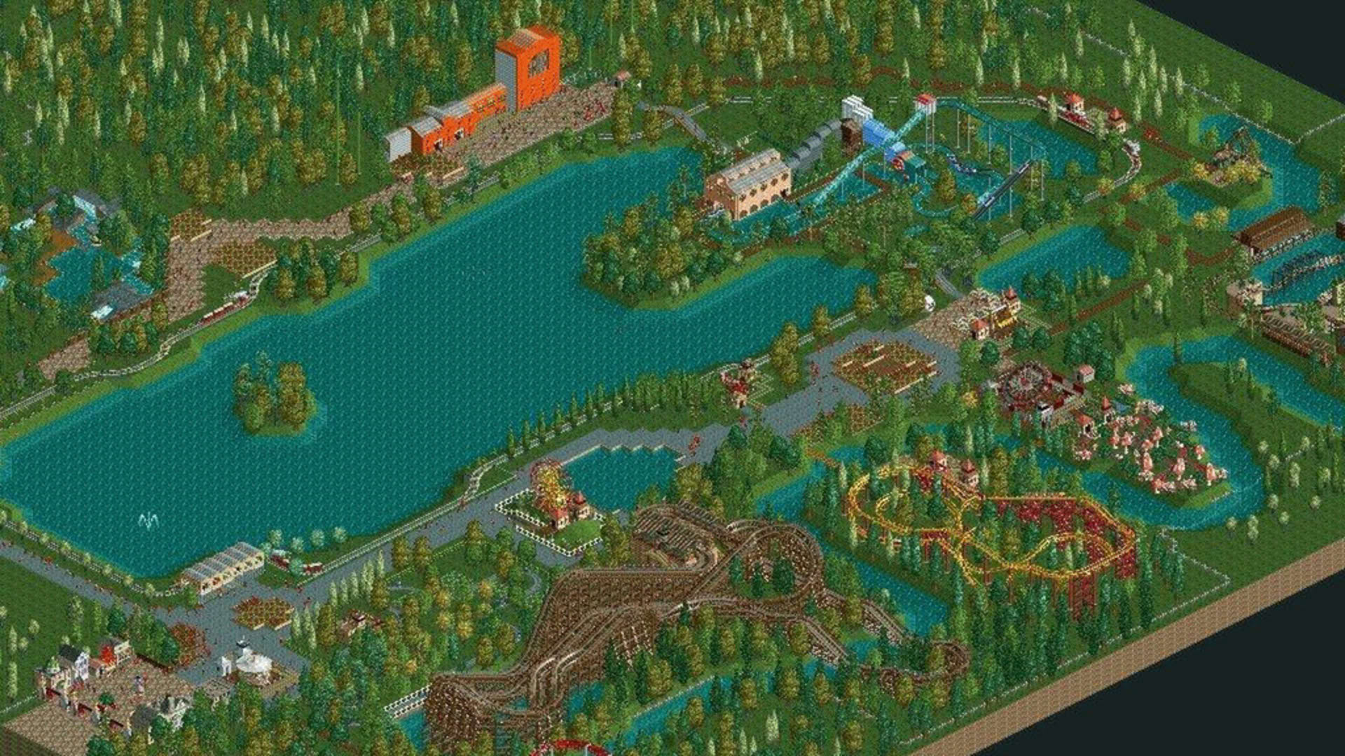 Screenshot for RollerCoaster Tycoon 2