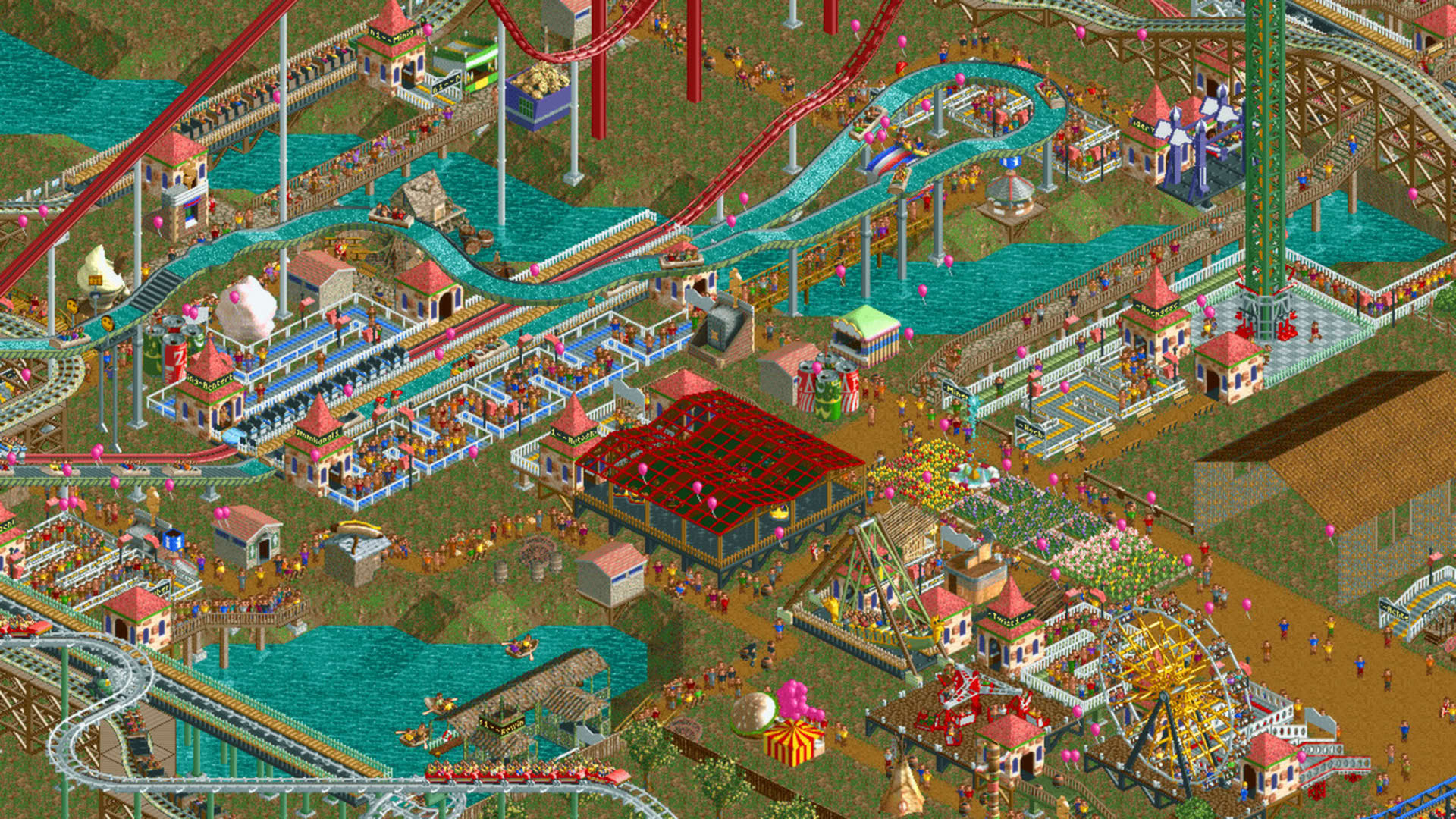 Screenshot for RollerCoaster Tycoon 2