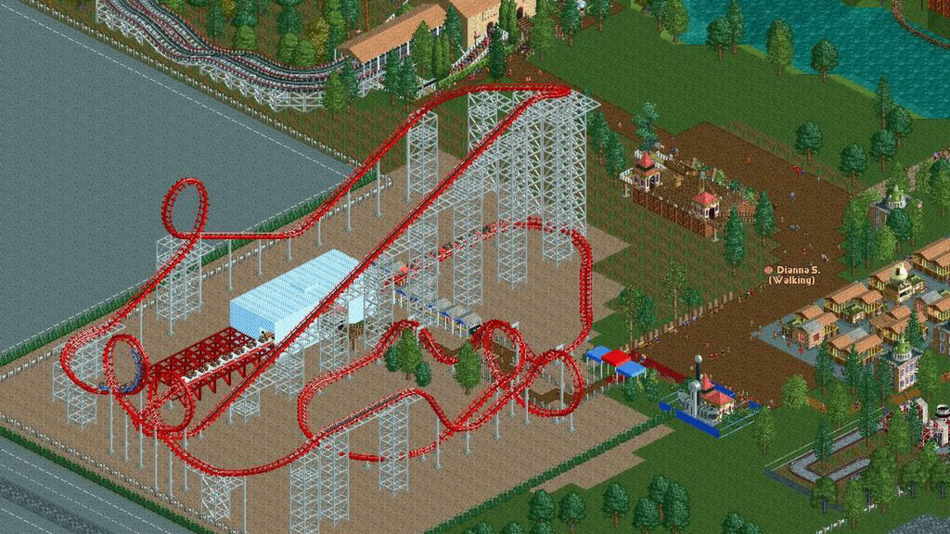Screenshot for RollerCoaster Tycoon 2