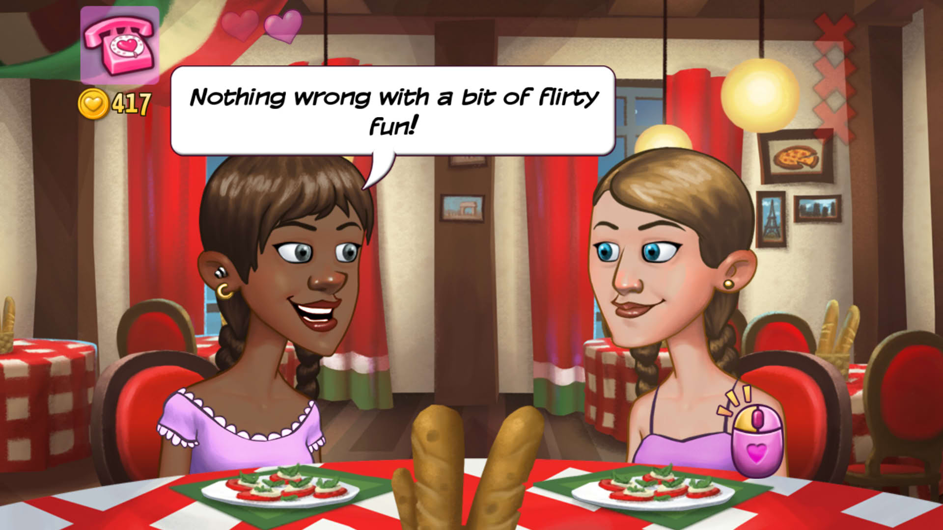 Screenshot for Kitty Powers' Matchmaker