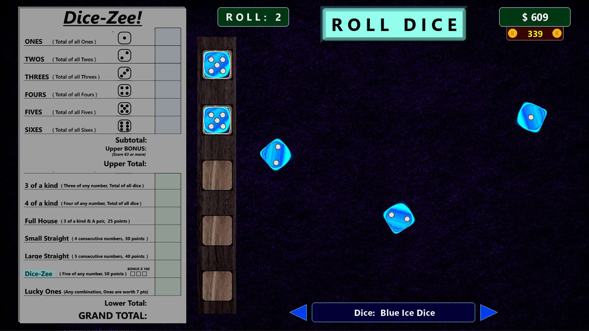 Screenshot for Dice-Zee!