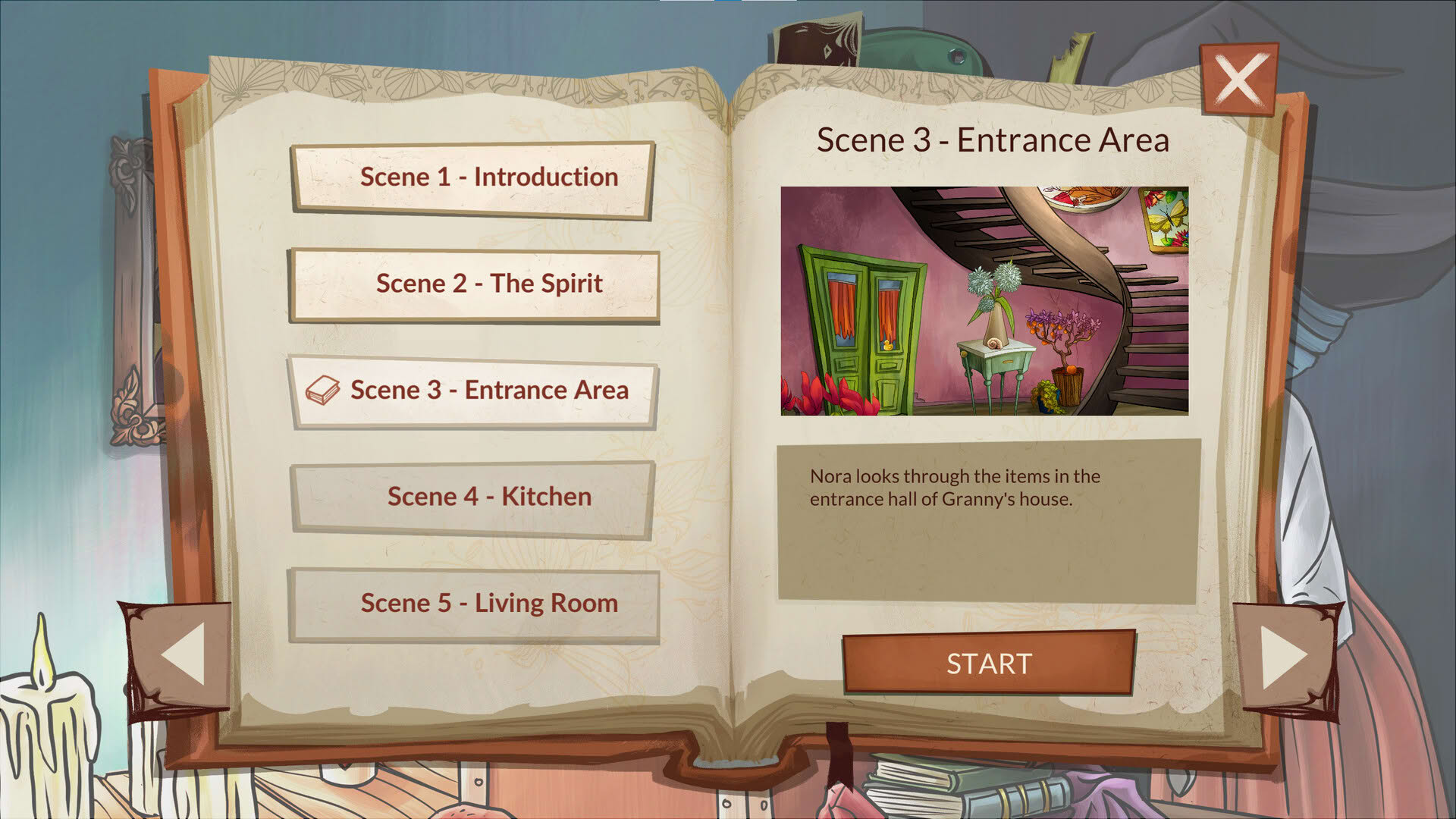 Screenshot for Nora: In Search of Hidden Ingredients